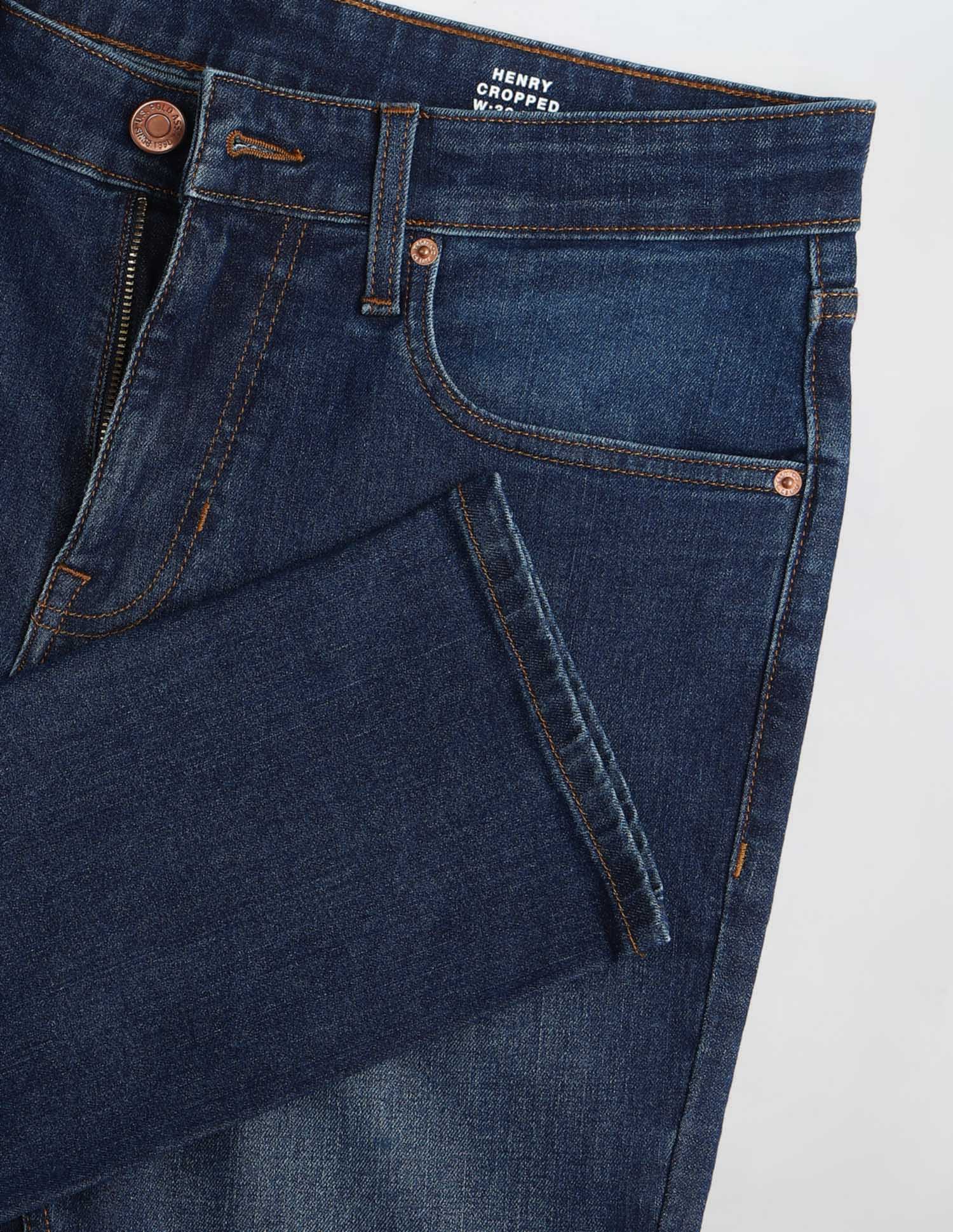 Henry Tapered Fit Stone Washed Jeans - Image 2
