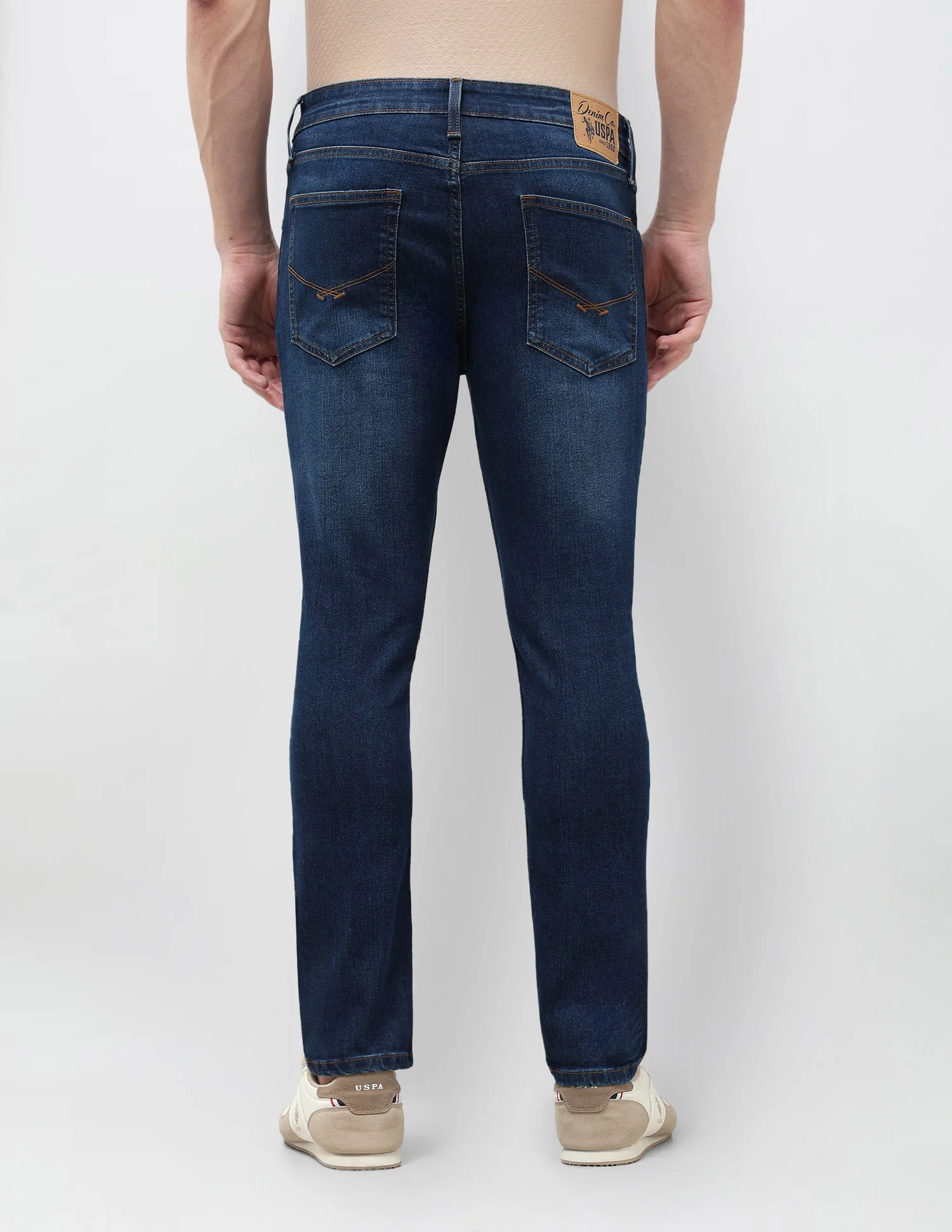 Henry Tapered Fit Stone Washed Jeans - Image 5