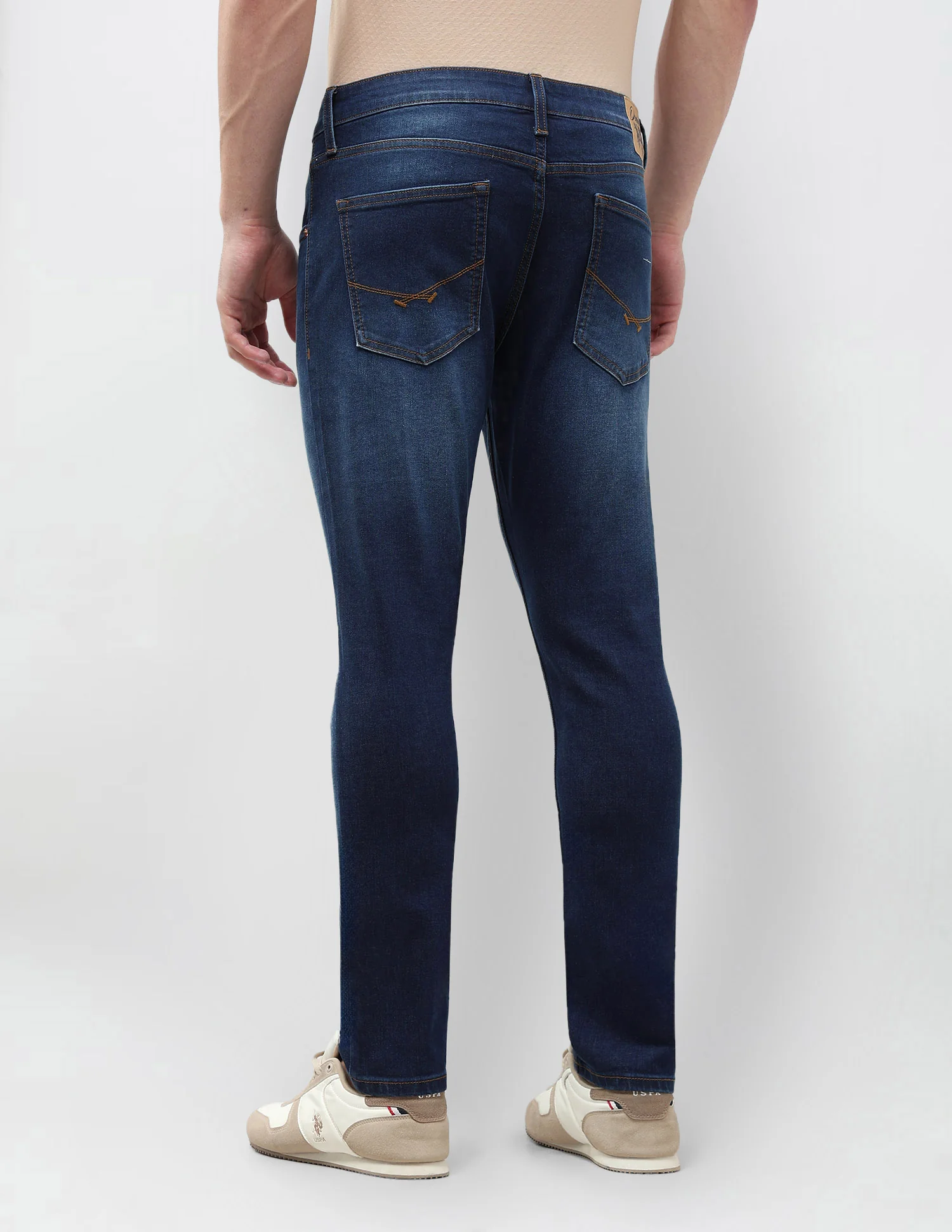 Henry Tapered Fit Stone Washed Jeans - Image 5