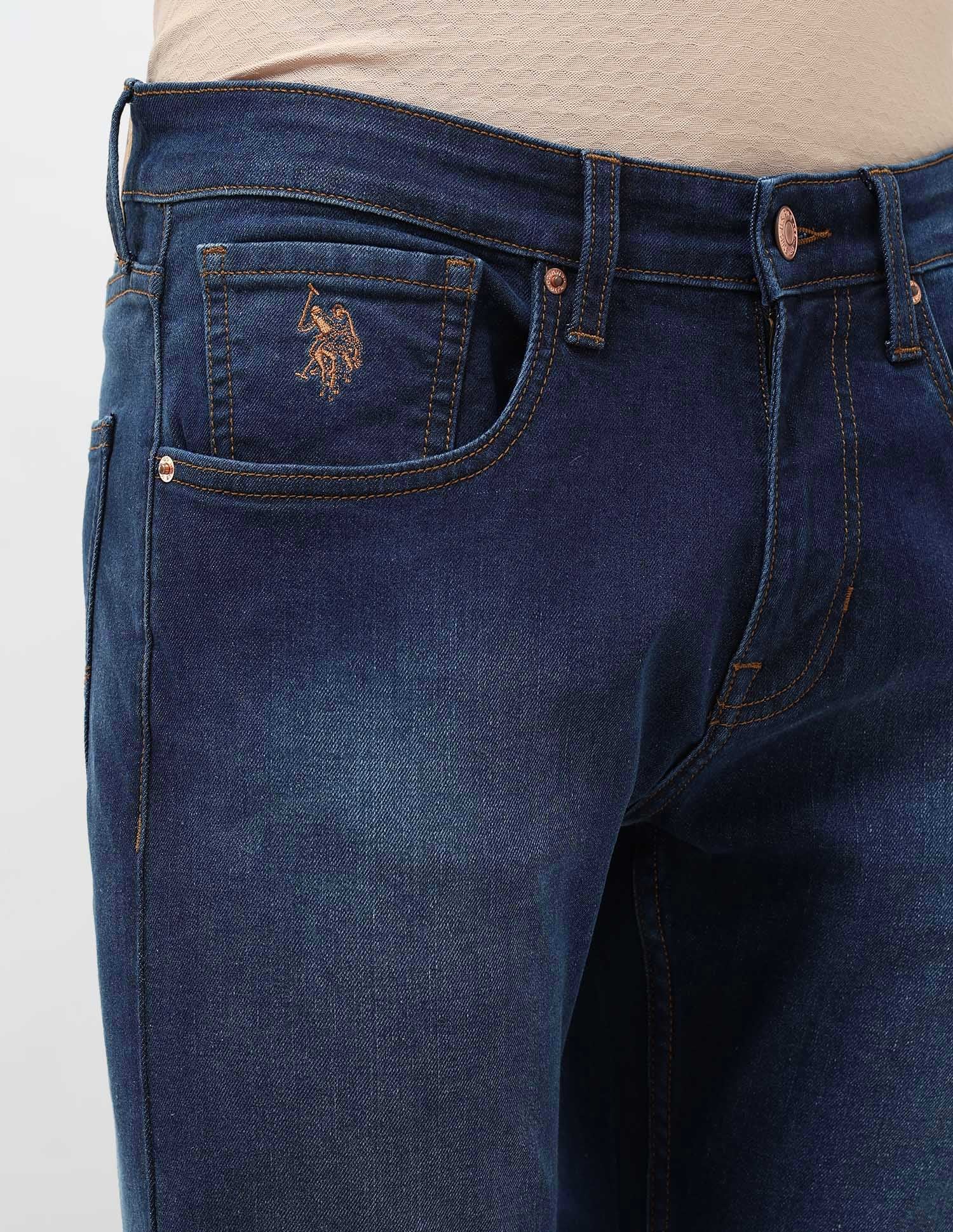 Henry Tapered Fit Stone Washed Jeans - Image 7