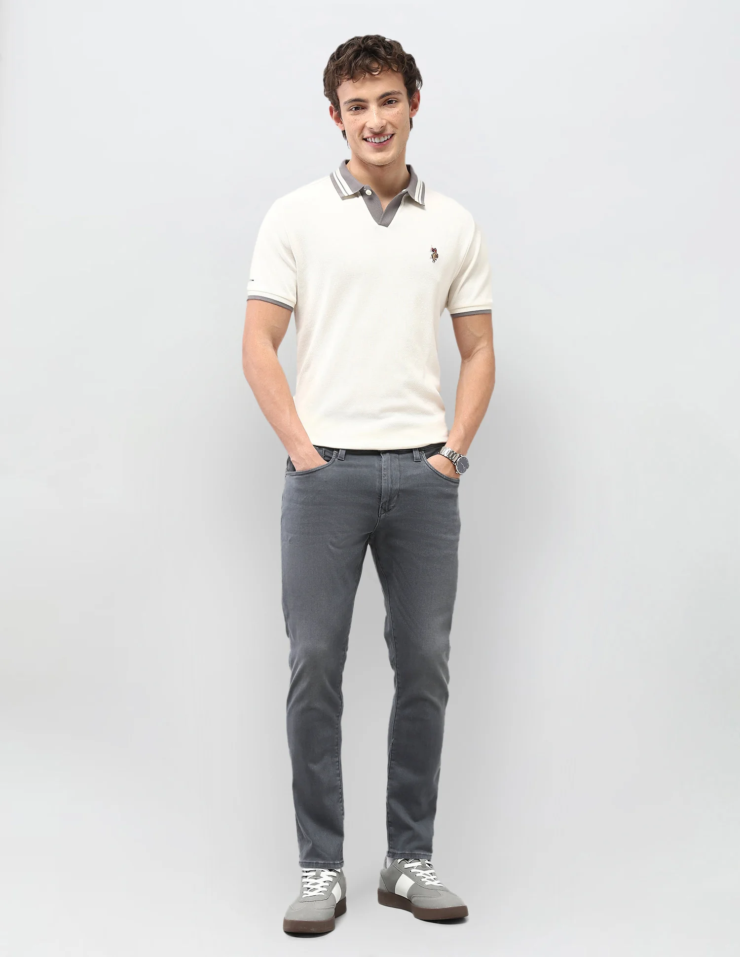 Henry Tapered Fit Whiskered Jeans - Image 3