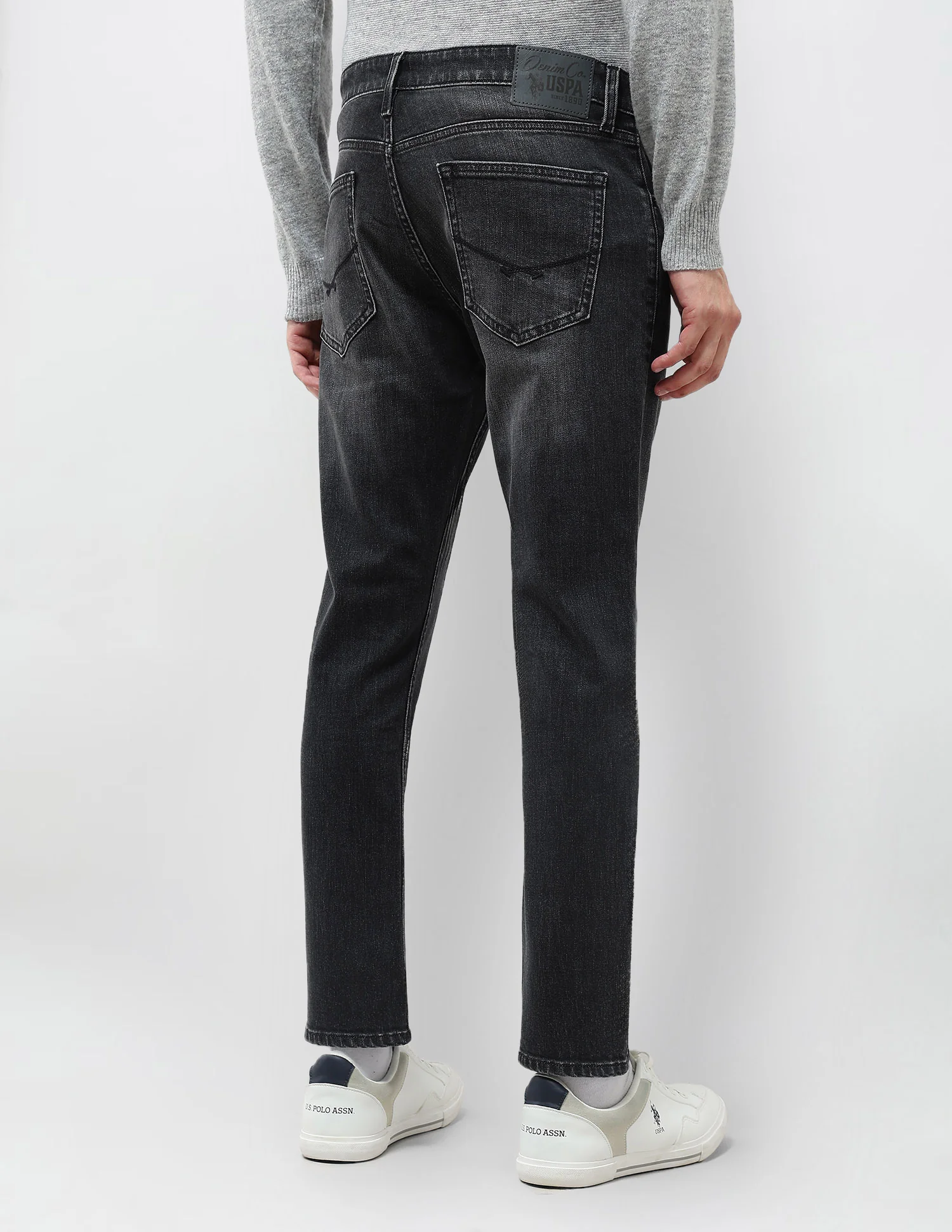 Henry Tapered Fit Whiskered Jeans - Image 5