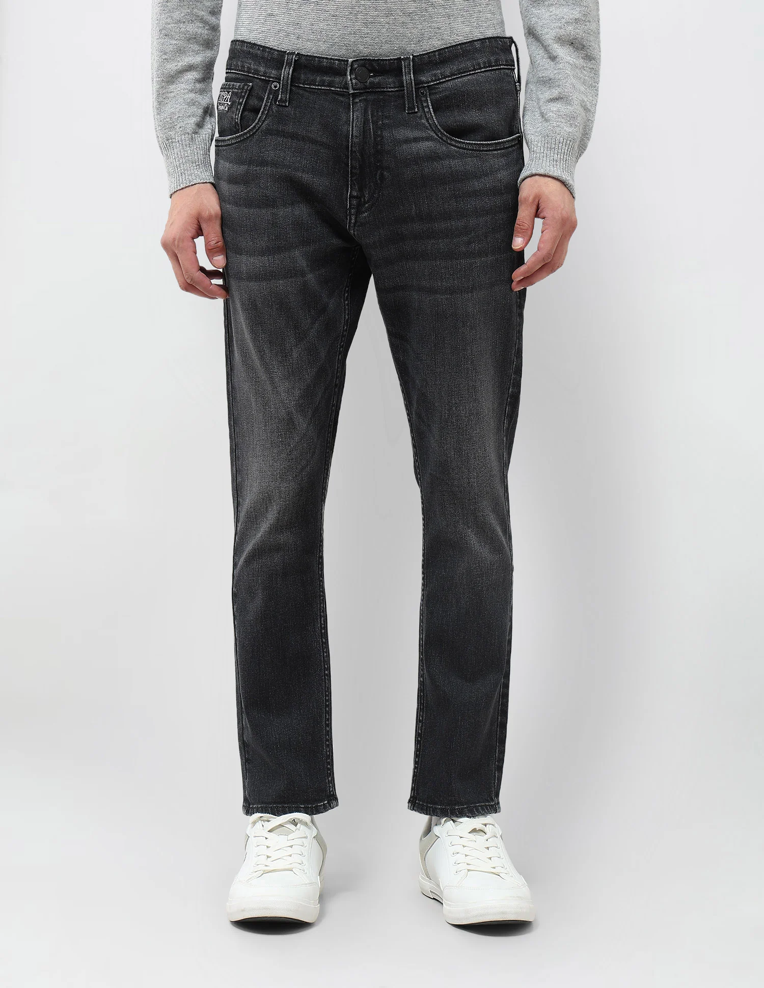 Henry Tapered Fit Whiskered Jeans - Image 6