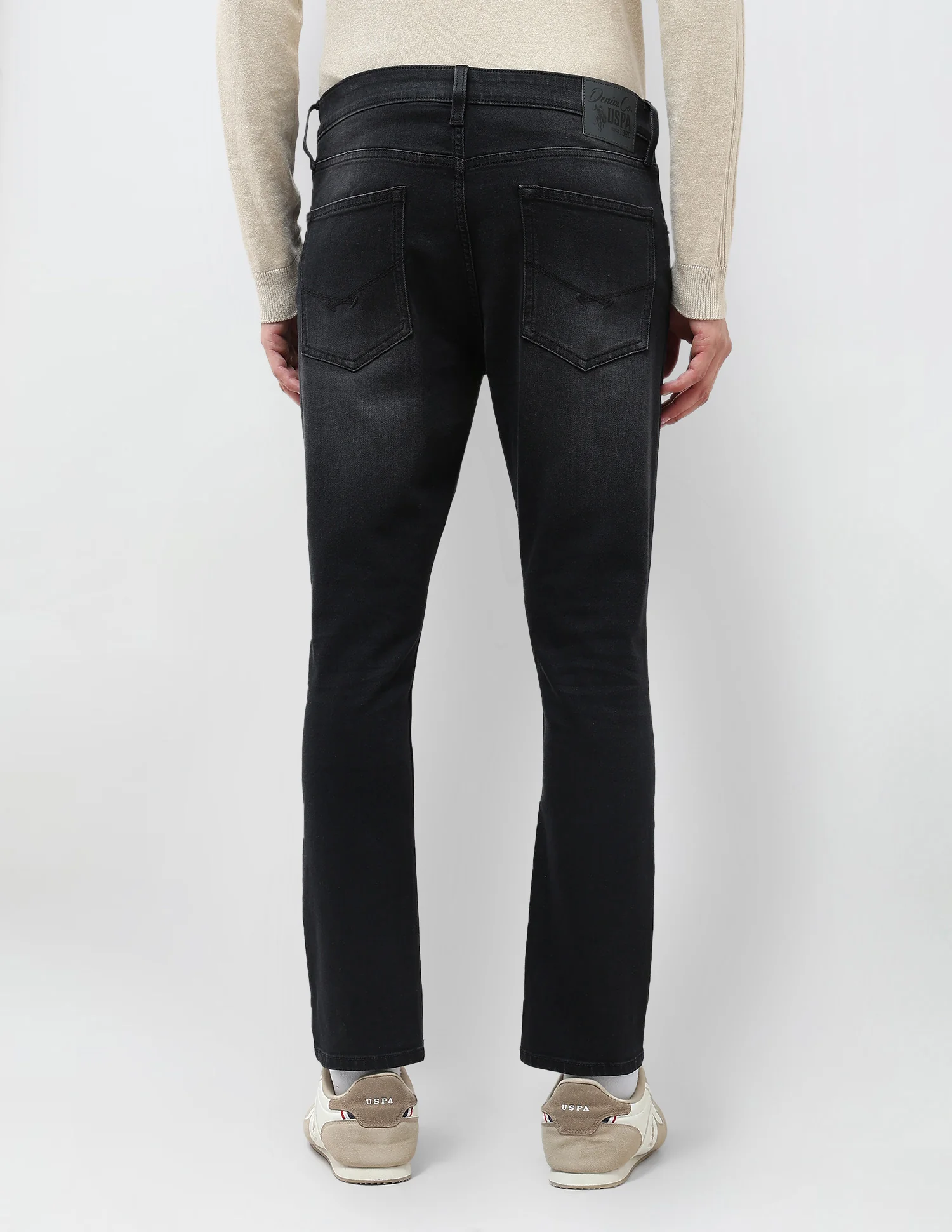 Henry Tapered Fit Whiskered Jeans - Image 5