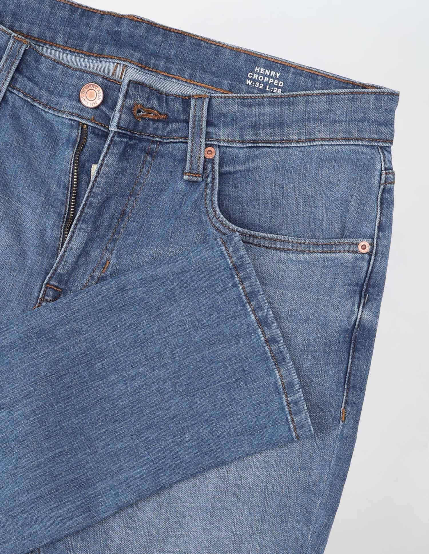 Henry Tapered Fit Whiskered Jeans - Image 2
