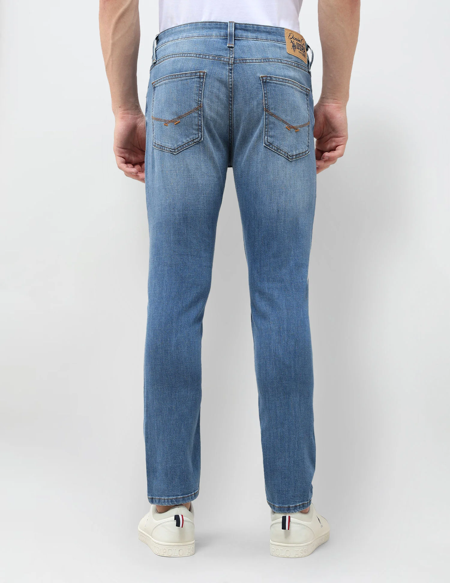 Henry Tapered Fit Whiskered Jeans - Image 5