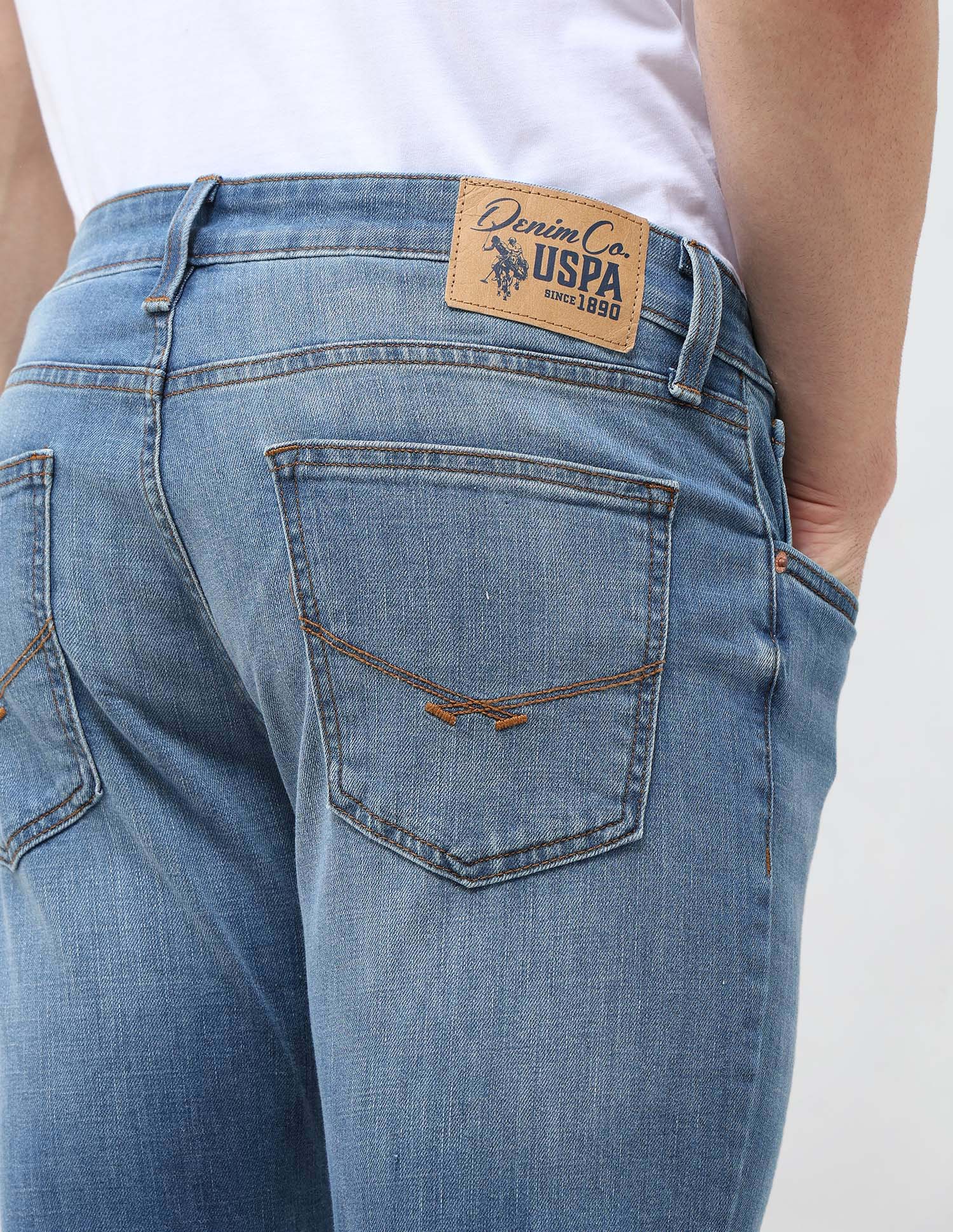 Henry Tapered Fit Whiskered Jeans - Image 8