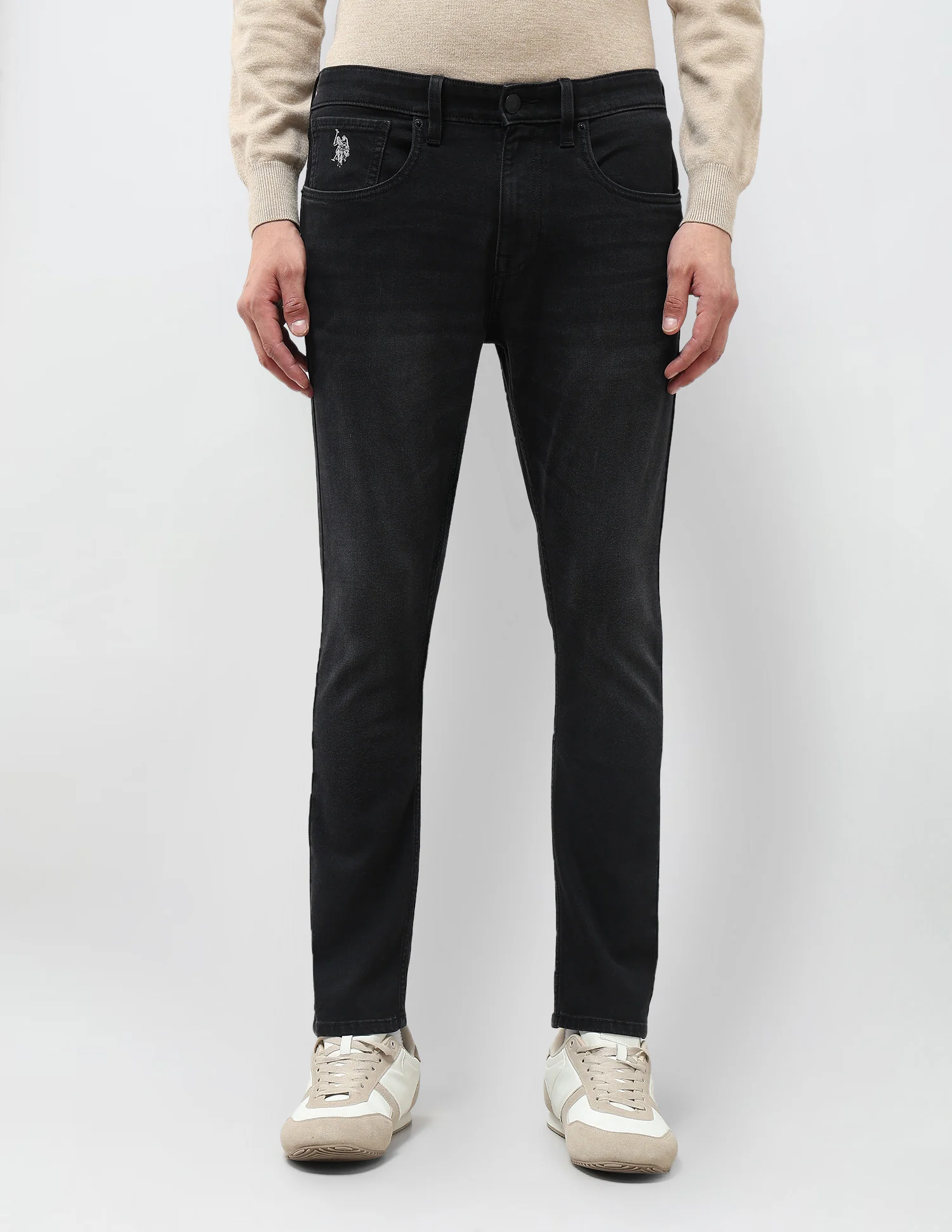 Henry Tapered Fit Whiskered Jeans - Image 6