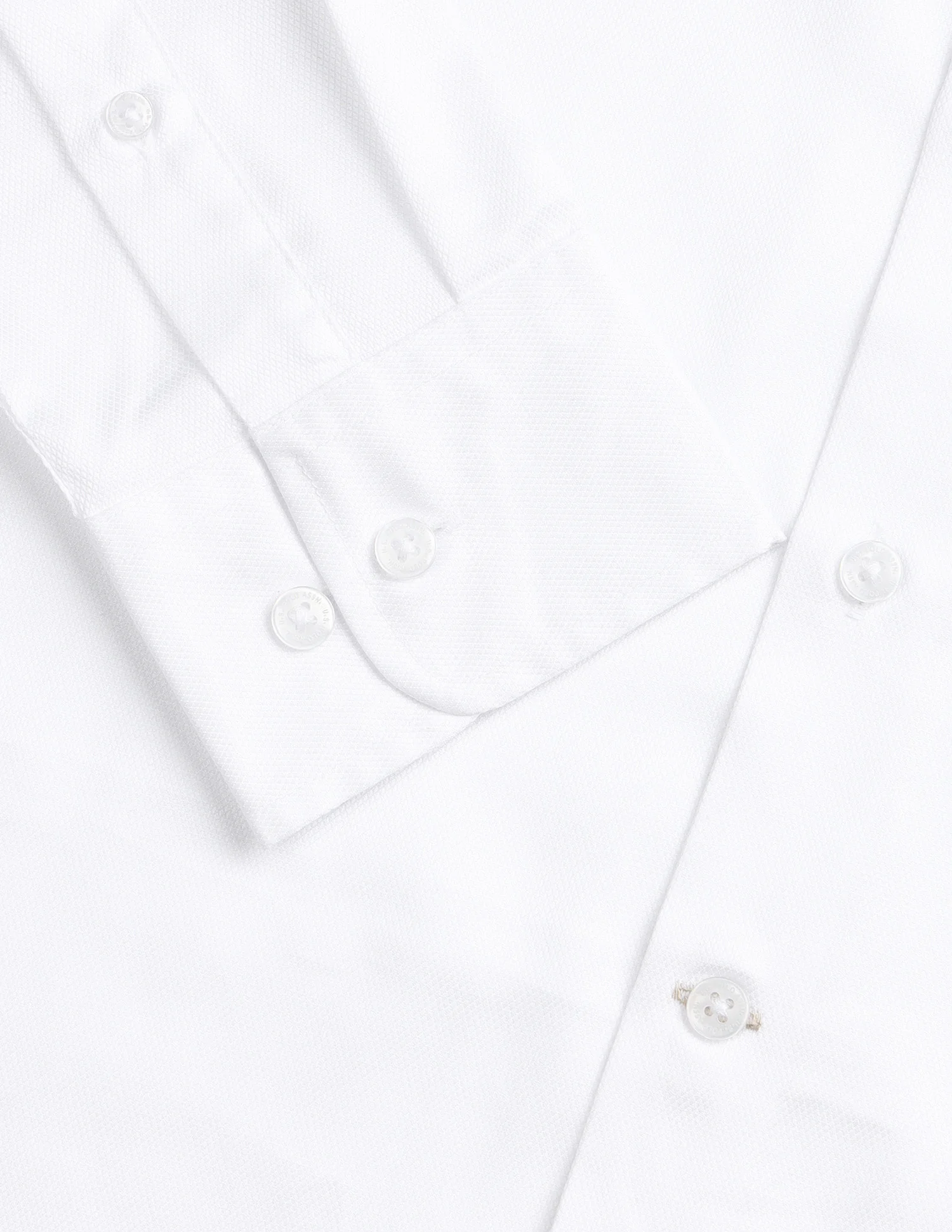 Herringbone Tailored Fit Shirt - Image 8