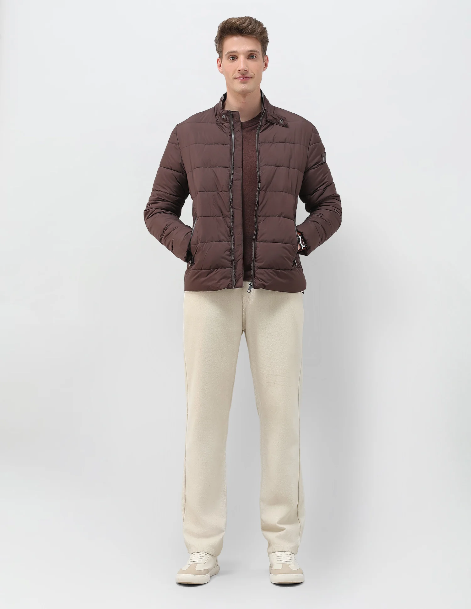 High Neck Puffer Jacket - Image 3