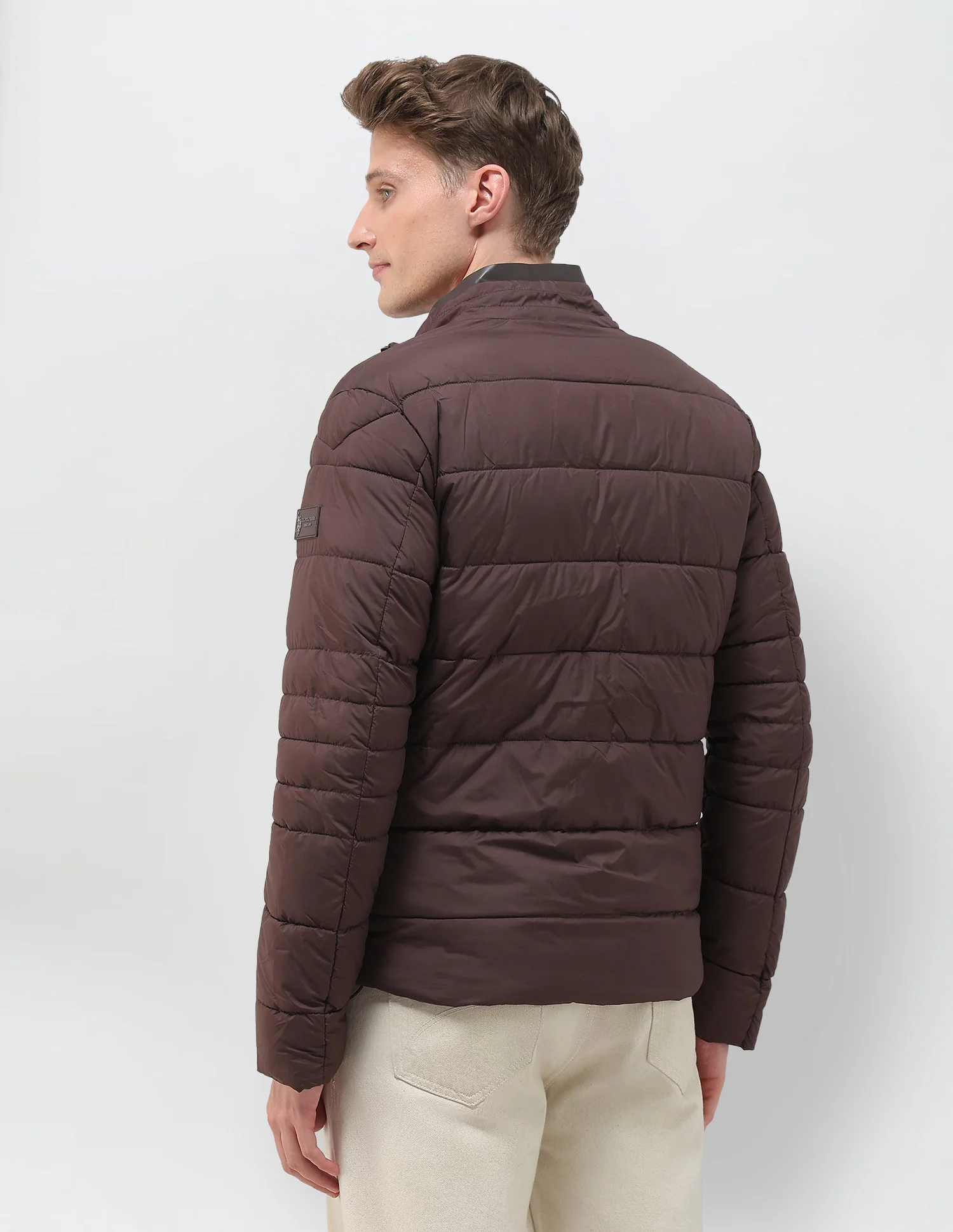 High Neck Puffer Jacket - Image 5