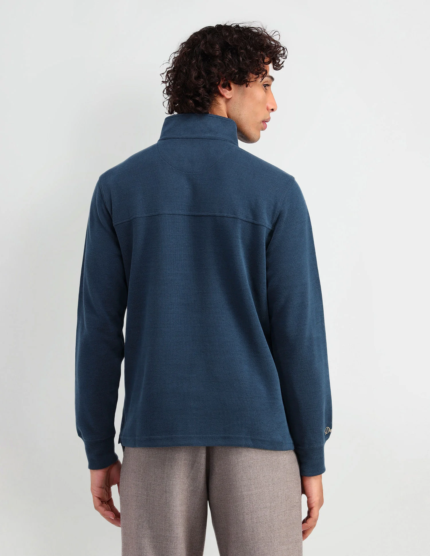 High Neck Regular Fit Sweatshirt - Image 5