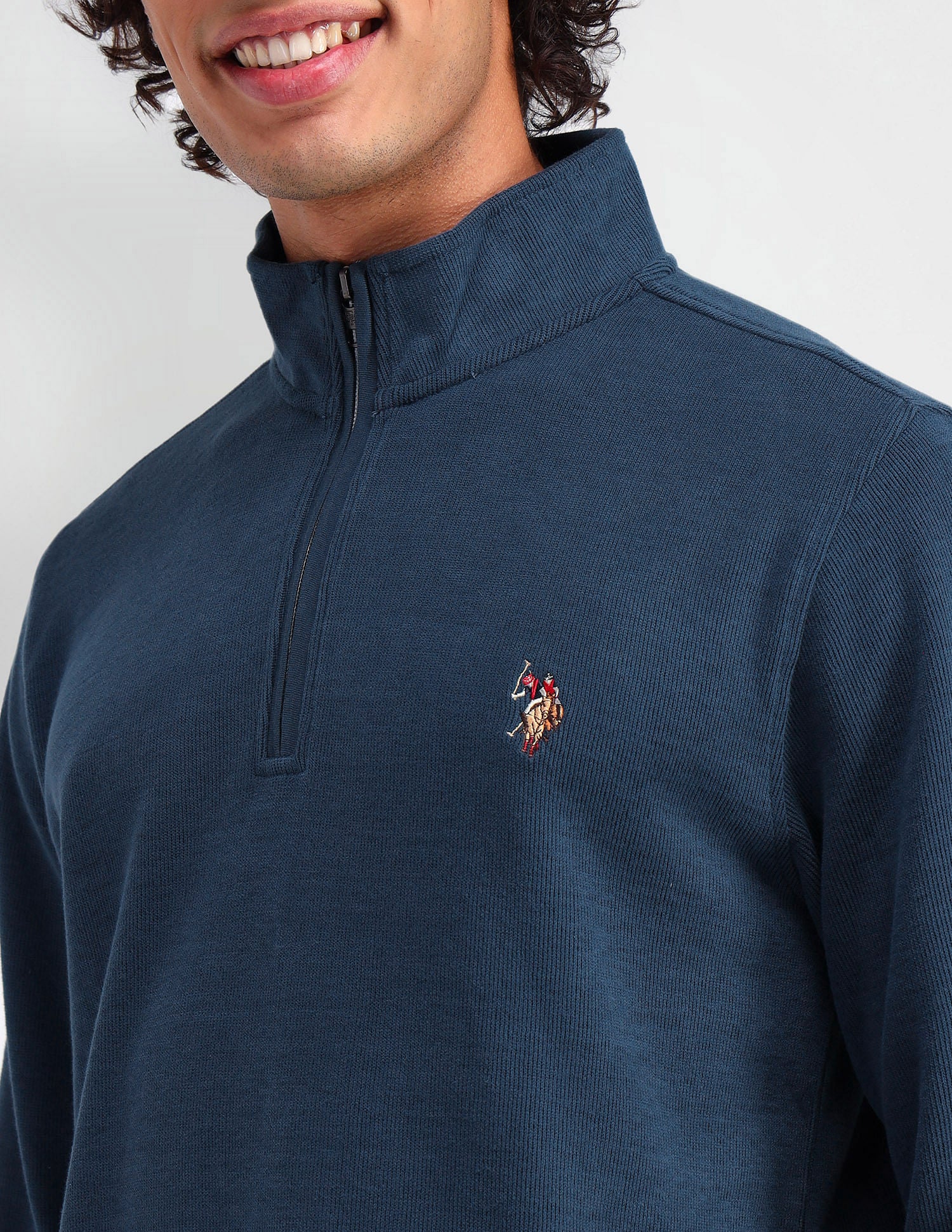 High Neck Regular Fit Sweatshirt - Image 7