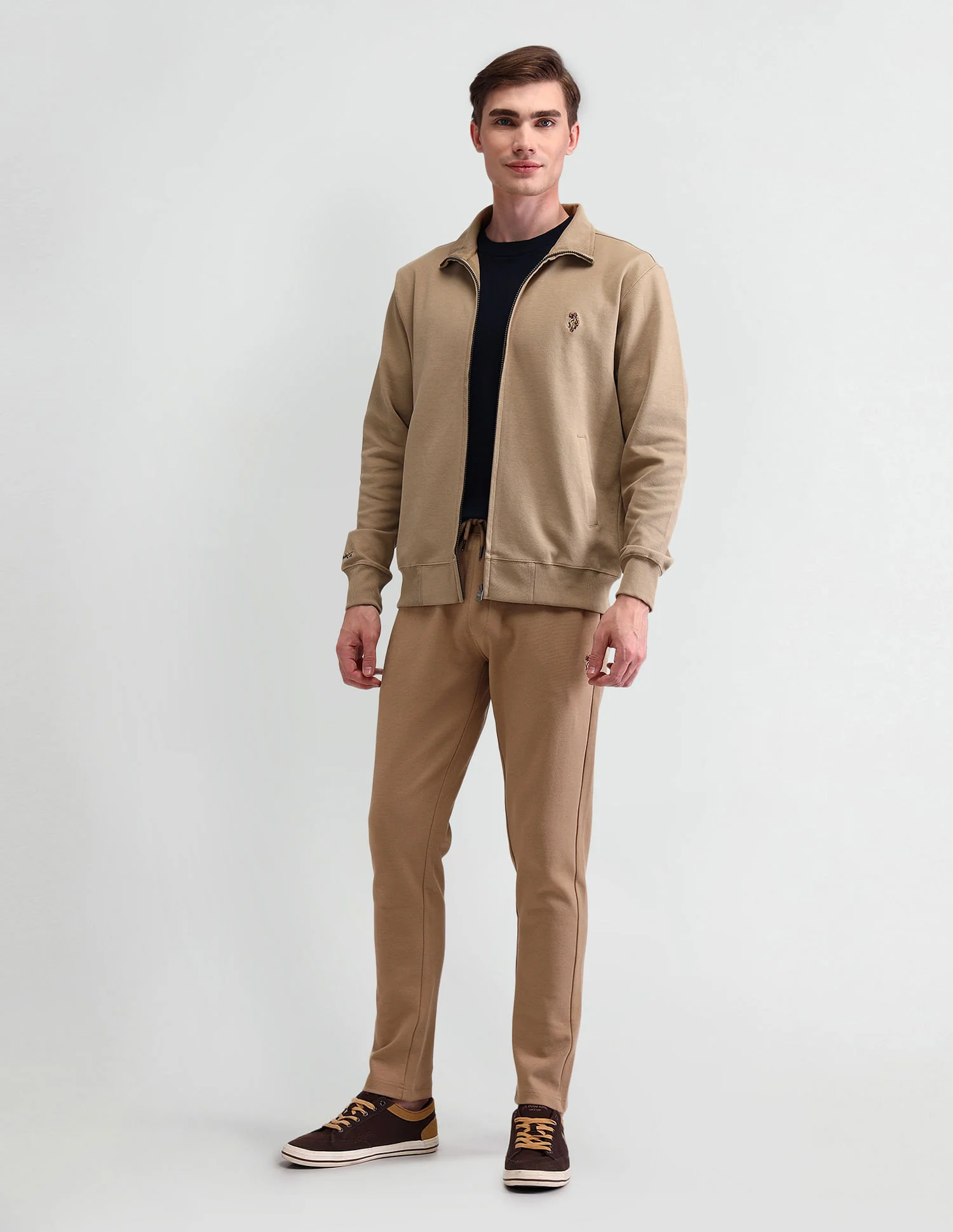High Neck Slim Fit Sweatshirt - Image 3