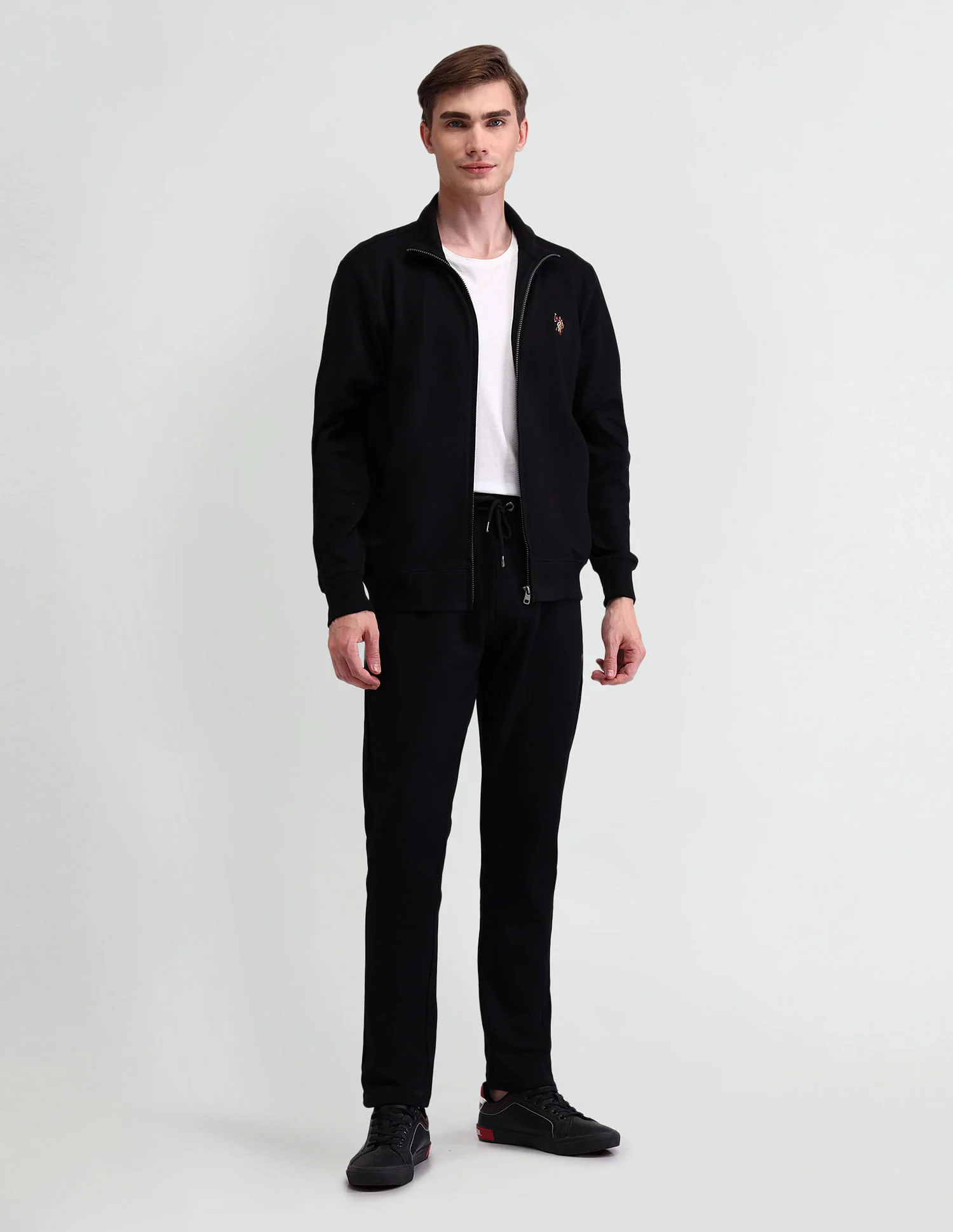 High Neck Slim Fit Sweatshirt - Image 3
