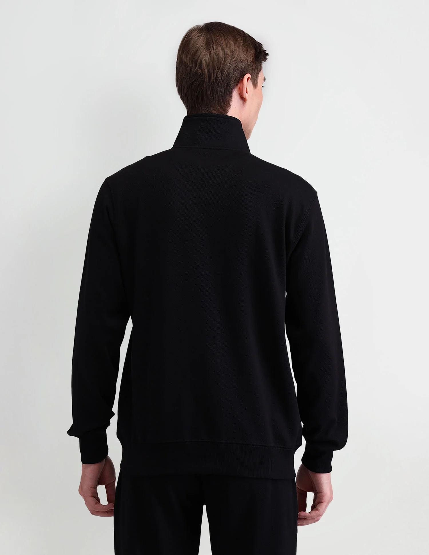 High Neck Slim Fit Sweatshirt - Image 5