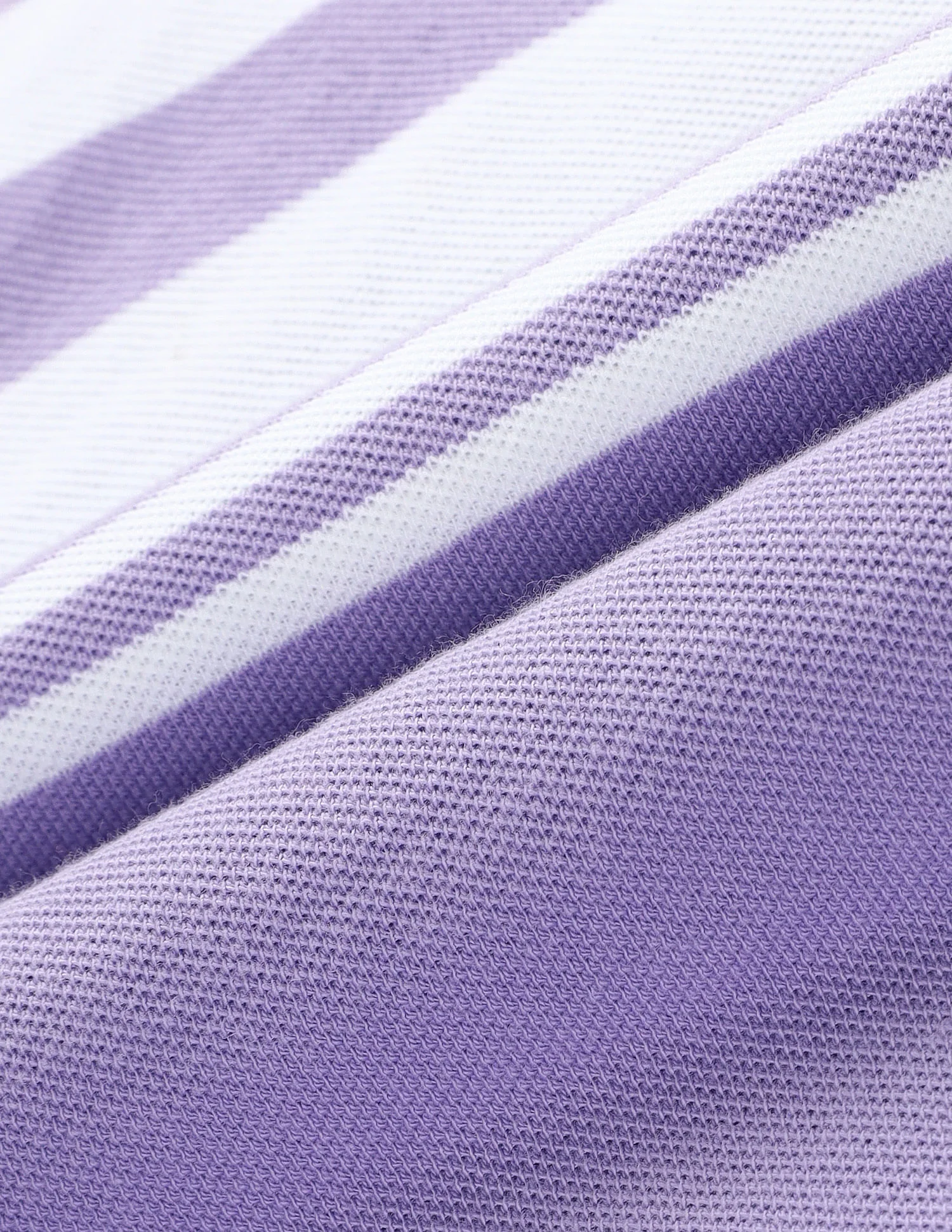 Horizontal Stripe Slim Polo Shirt - Image 2