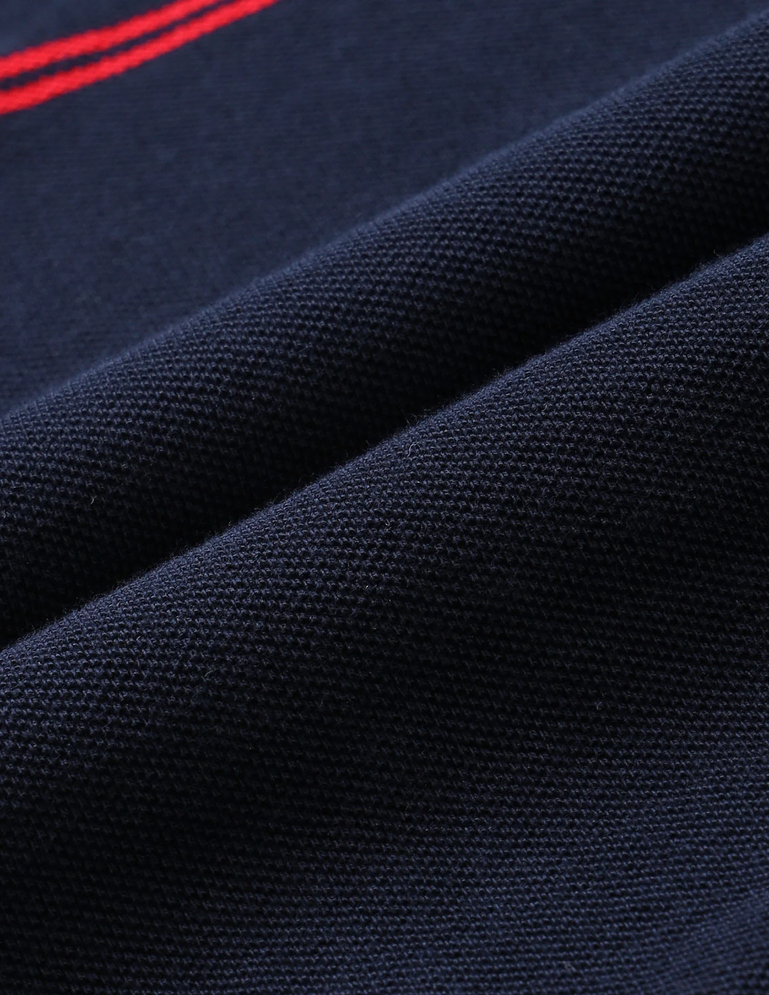 Horizontal Striped Classic Polo Shirt - Image 2
