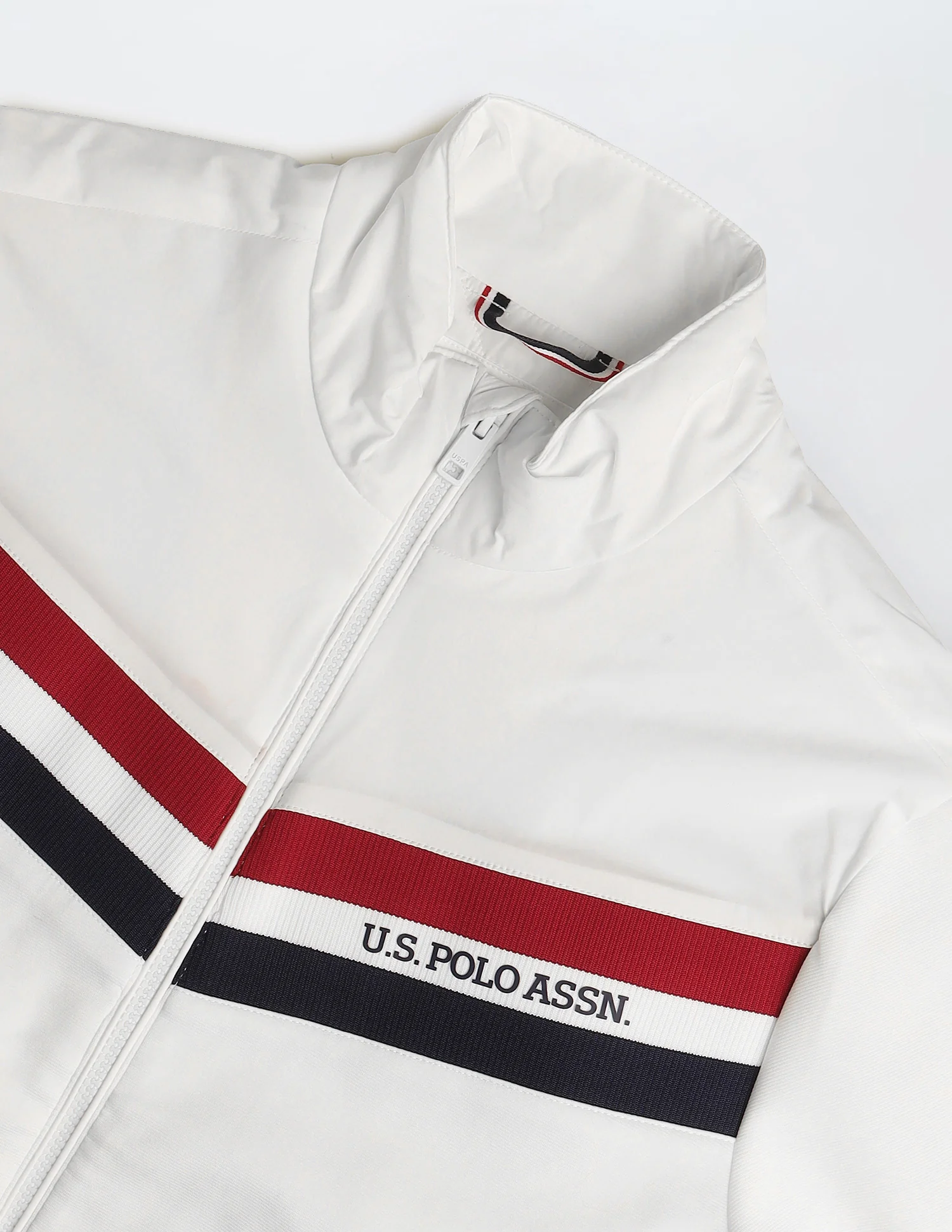 Horizontal Striped Regular Fit Jacket - Image 2