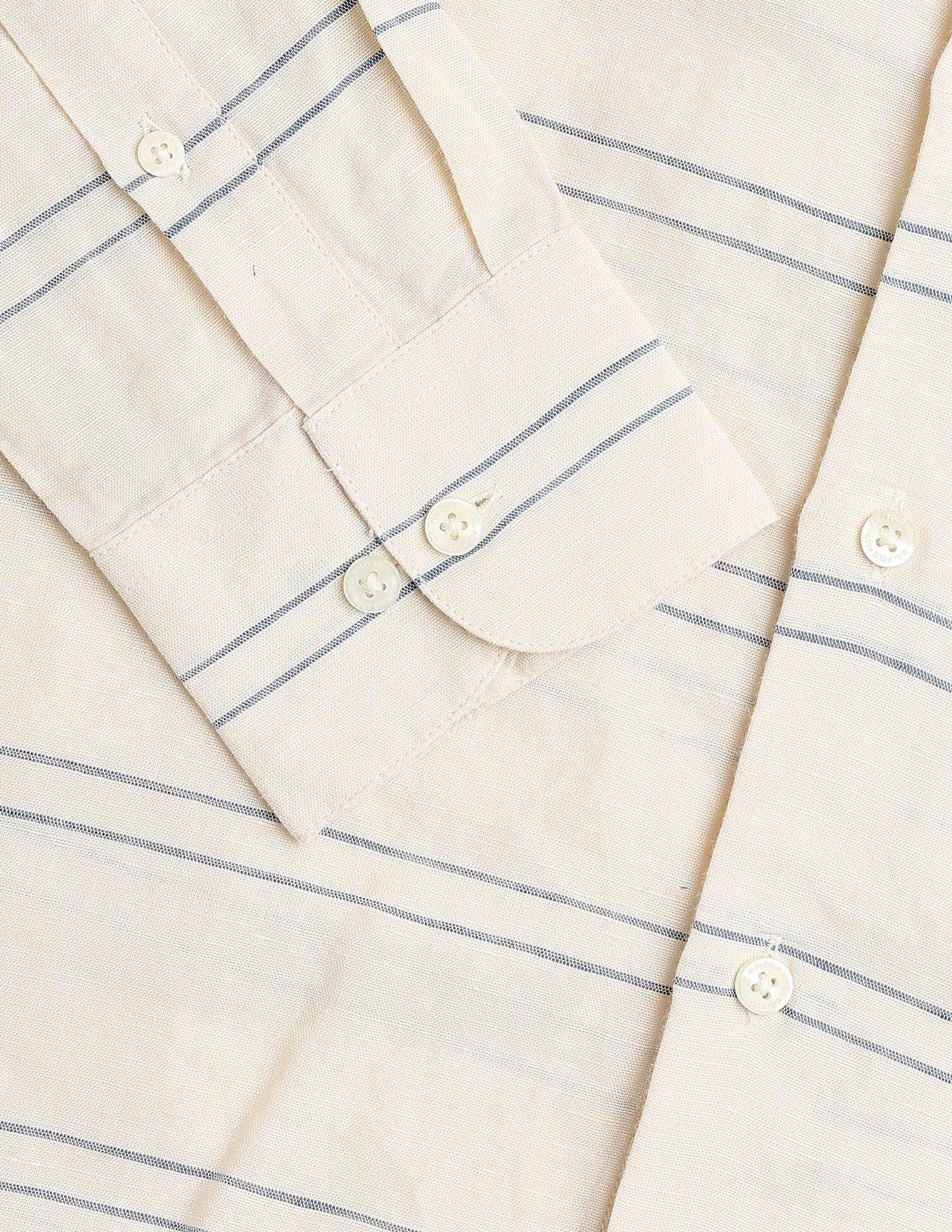 Horizontal Striped Regular Fit Shirt - Image 8