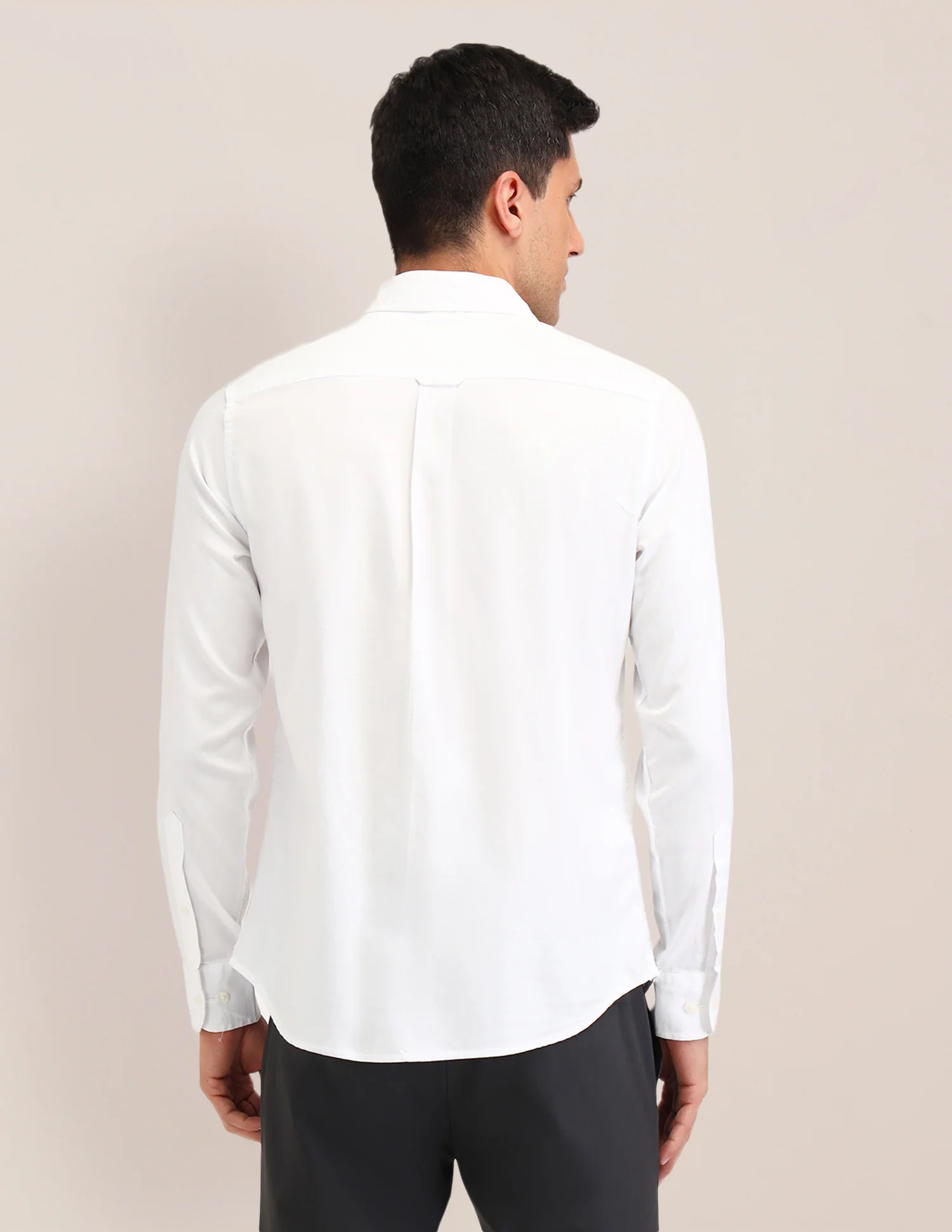 Horizontal Striped Regular Fit Shirt - Image 5