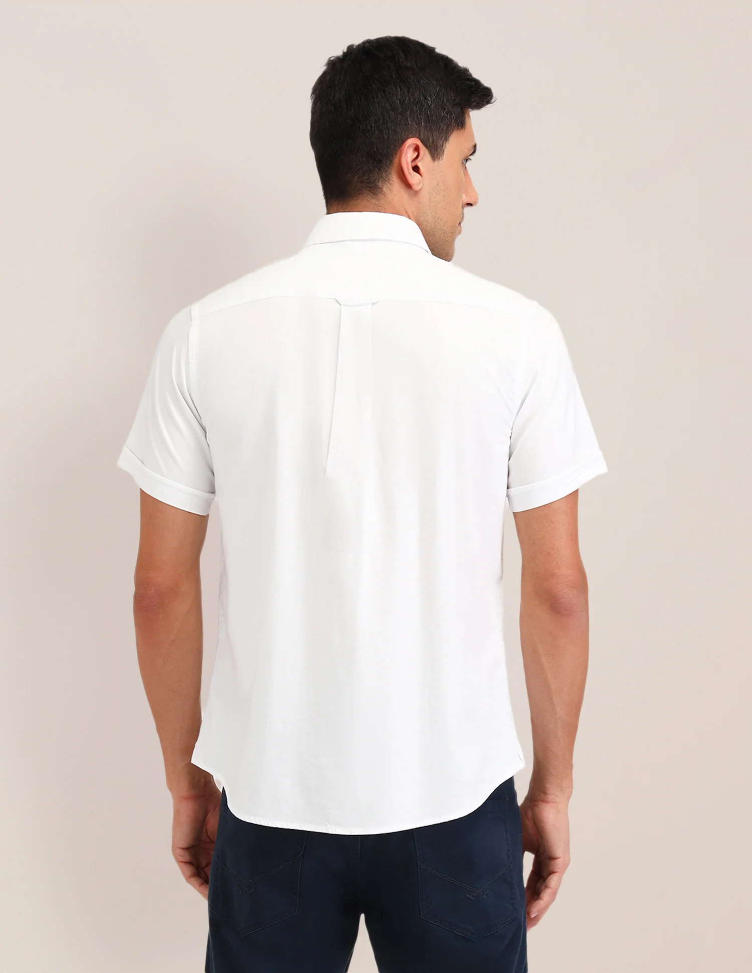 Horizontal Striped Regular Fit Shirt - Image 5