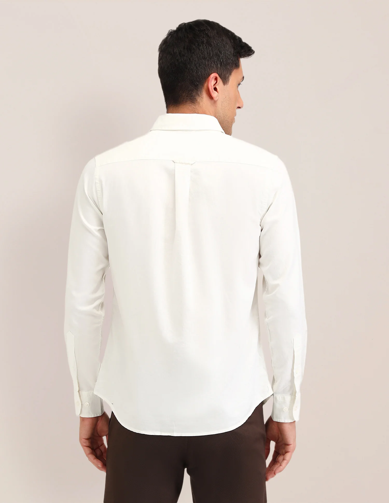 Horizontal Striped Regular Fit Shirt - Image 5