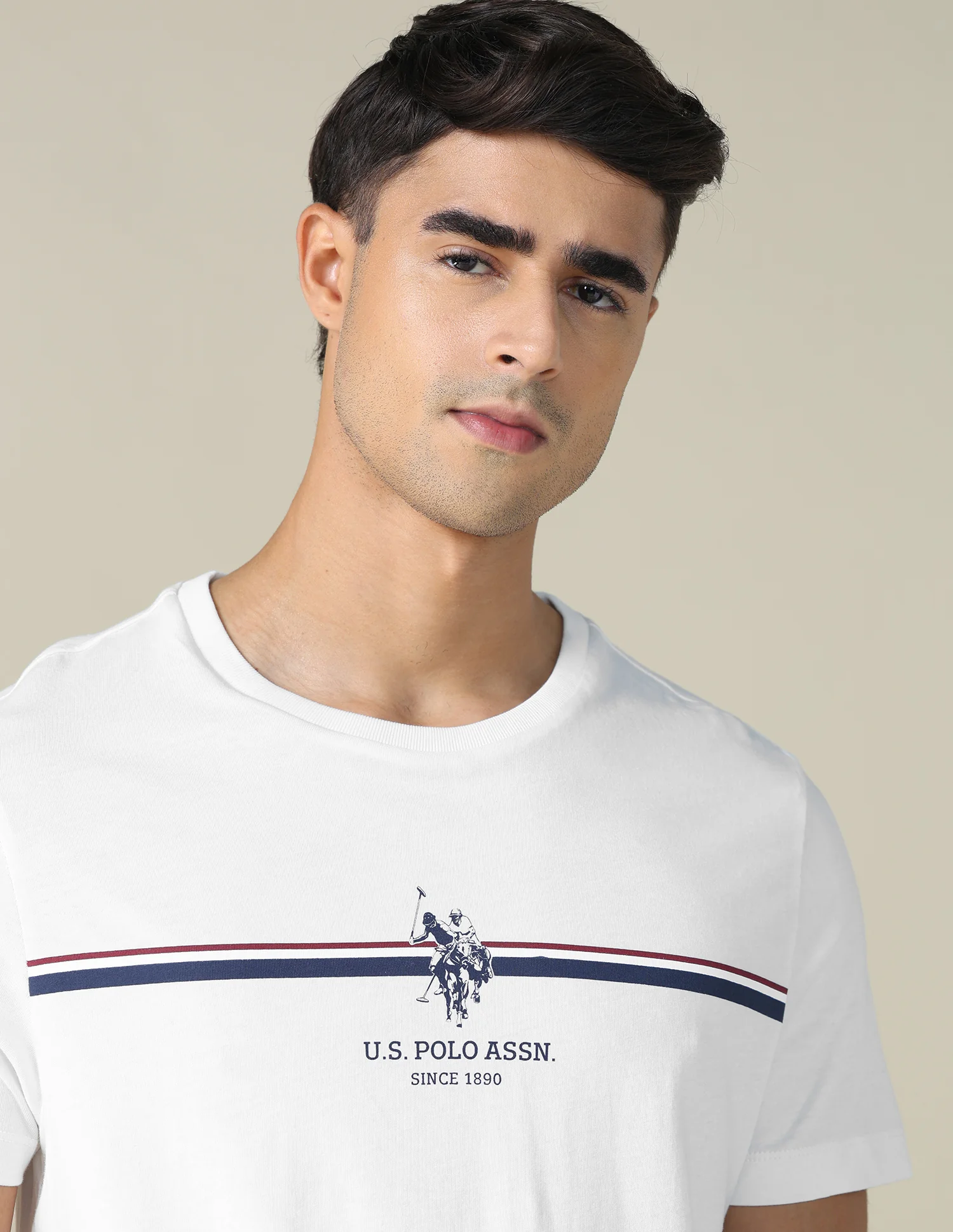 Horizontal Striped Regular Fit T-shirt - Image 7