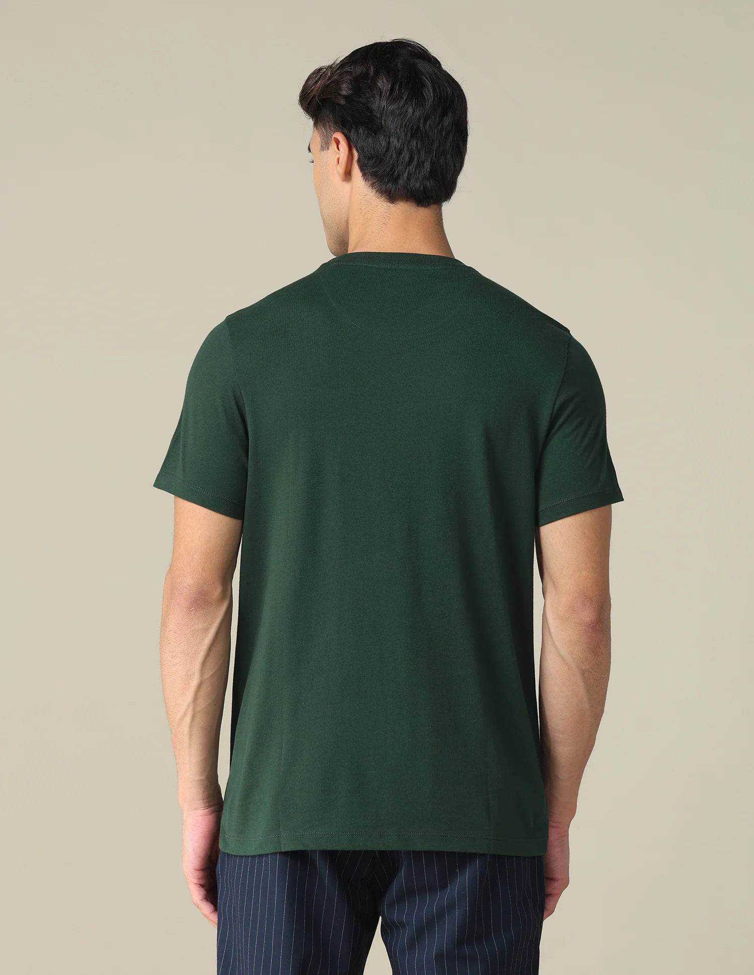 Horizontal Striped Regular Fit T-shirt - Image 5