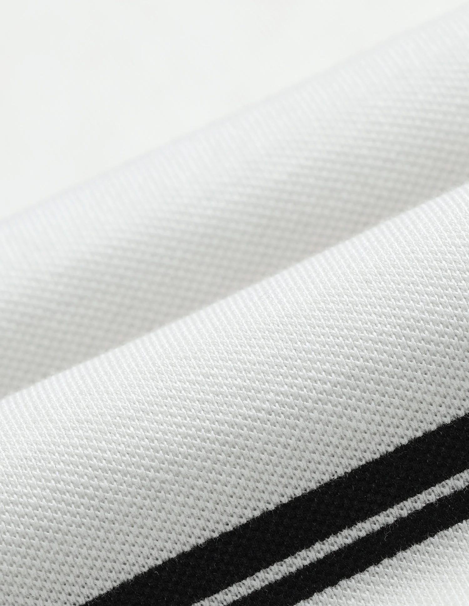 Horizontal Striped Slim Fit Black & Gold T-Shirt - Image 2
