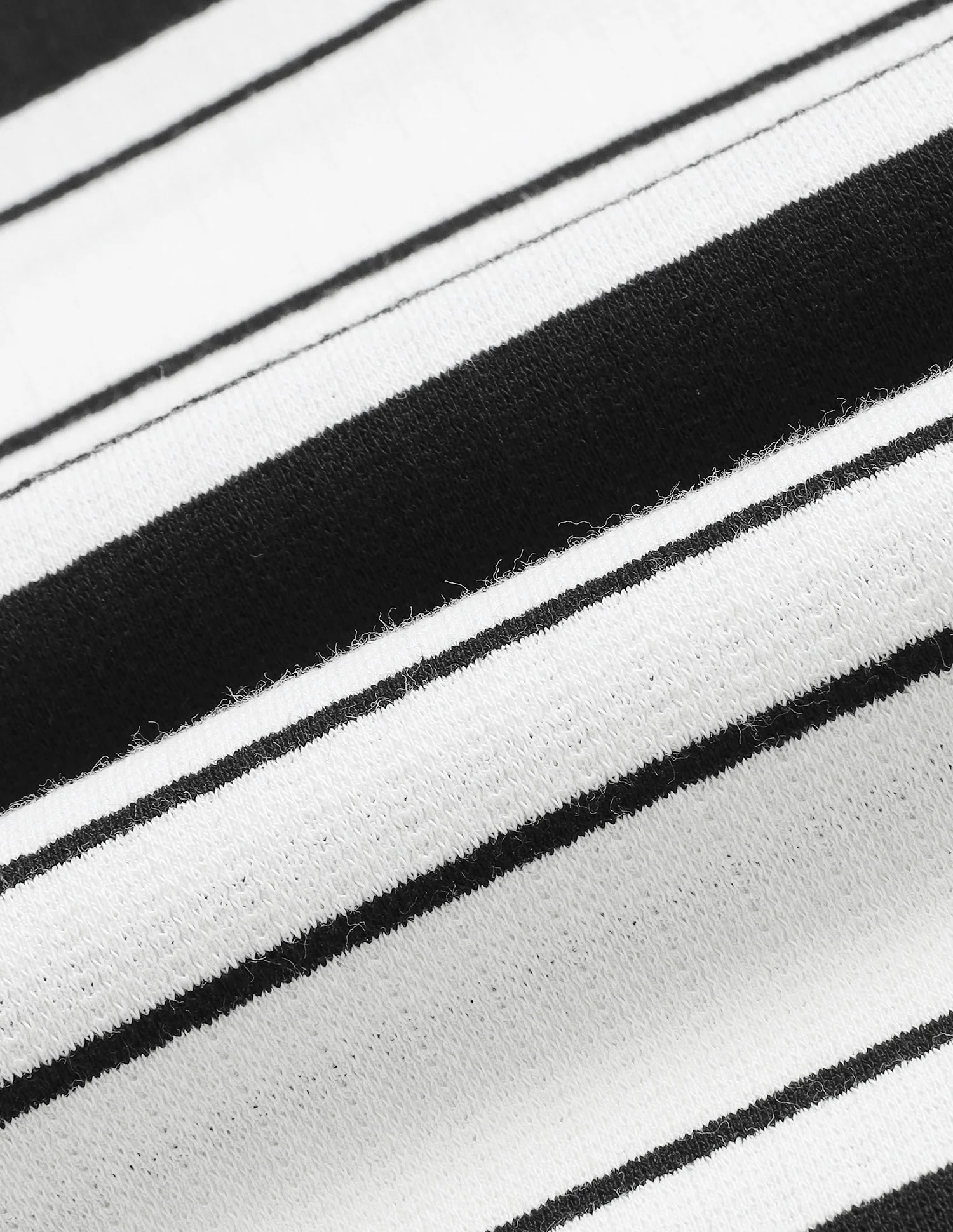 Horizontal Striped Slim Fit Polo Shirt - Image 2