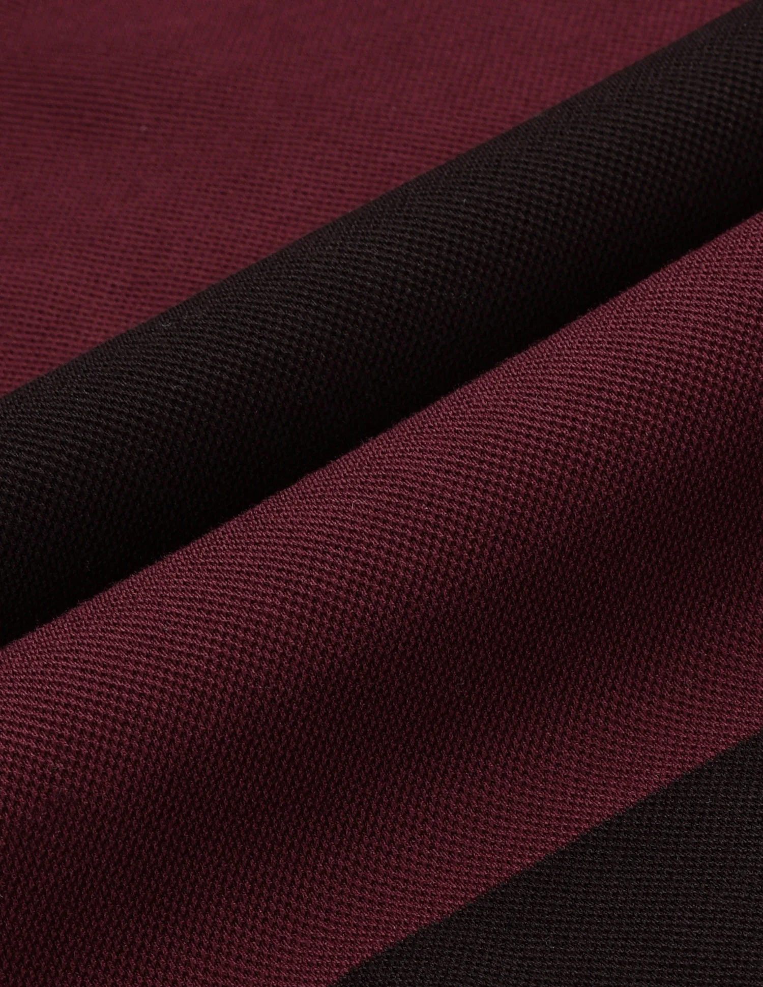 Horizontal Striped Slim Fit Polo Shirt - Image 2