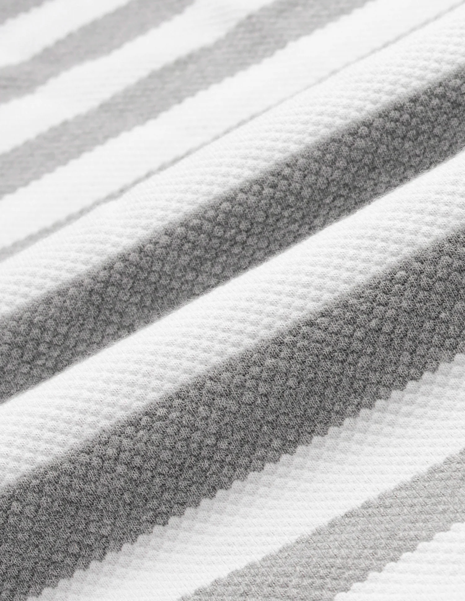 Horizontal Striped Slim Fit Polo Shirt - Image 2