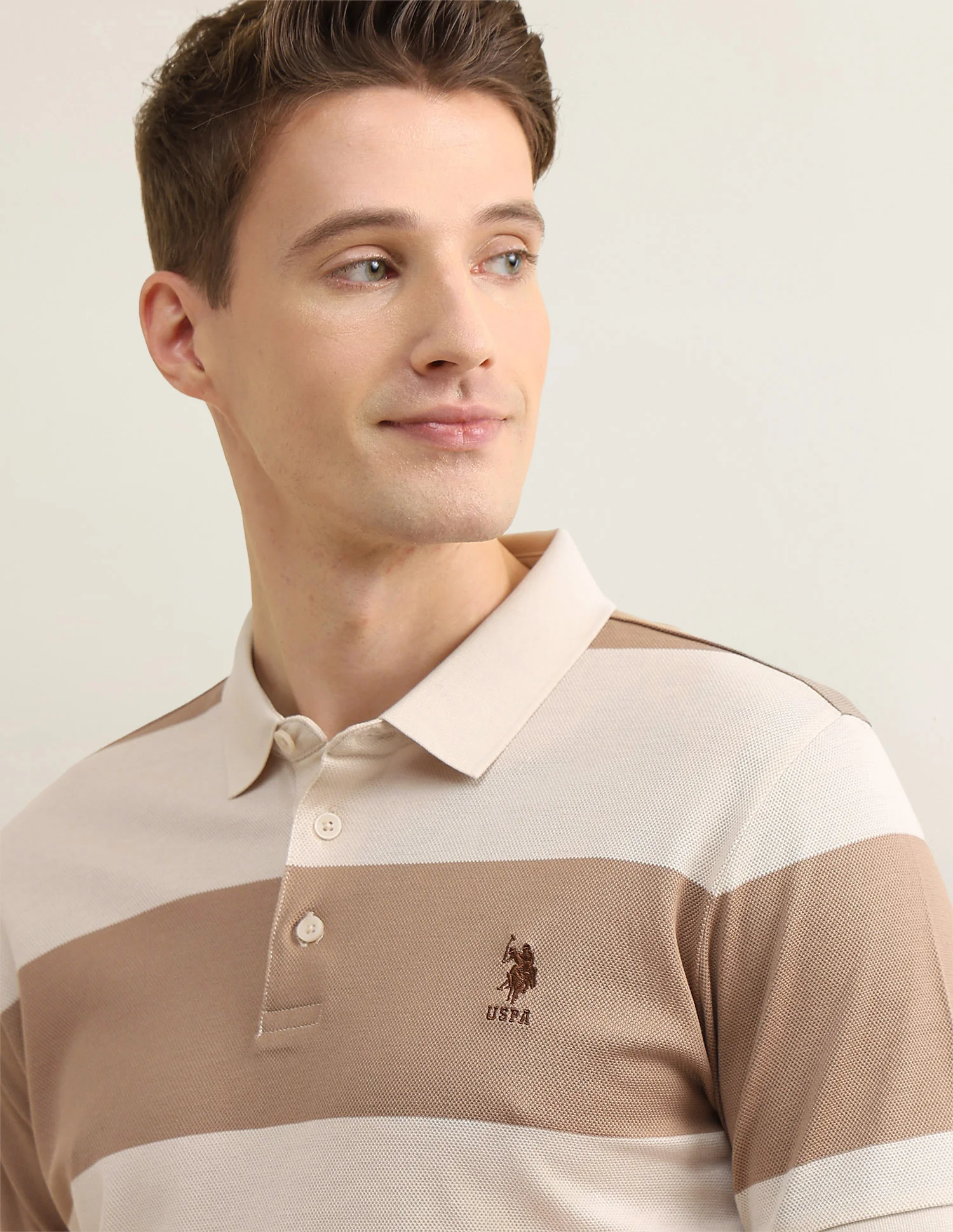 Horizontal Striped Sotogrande Polo Shirt - Image 7