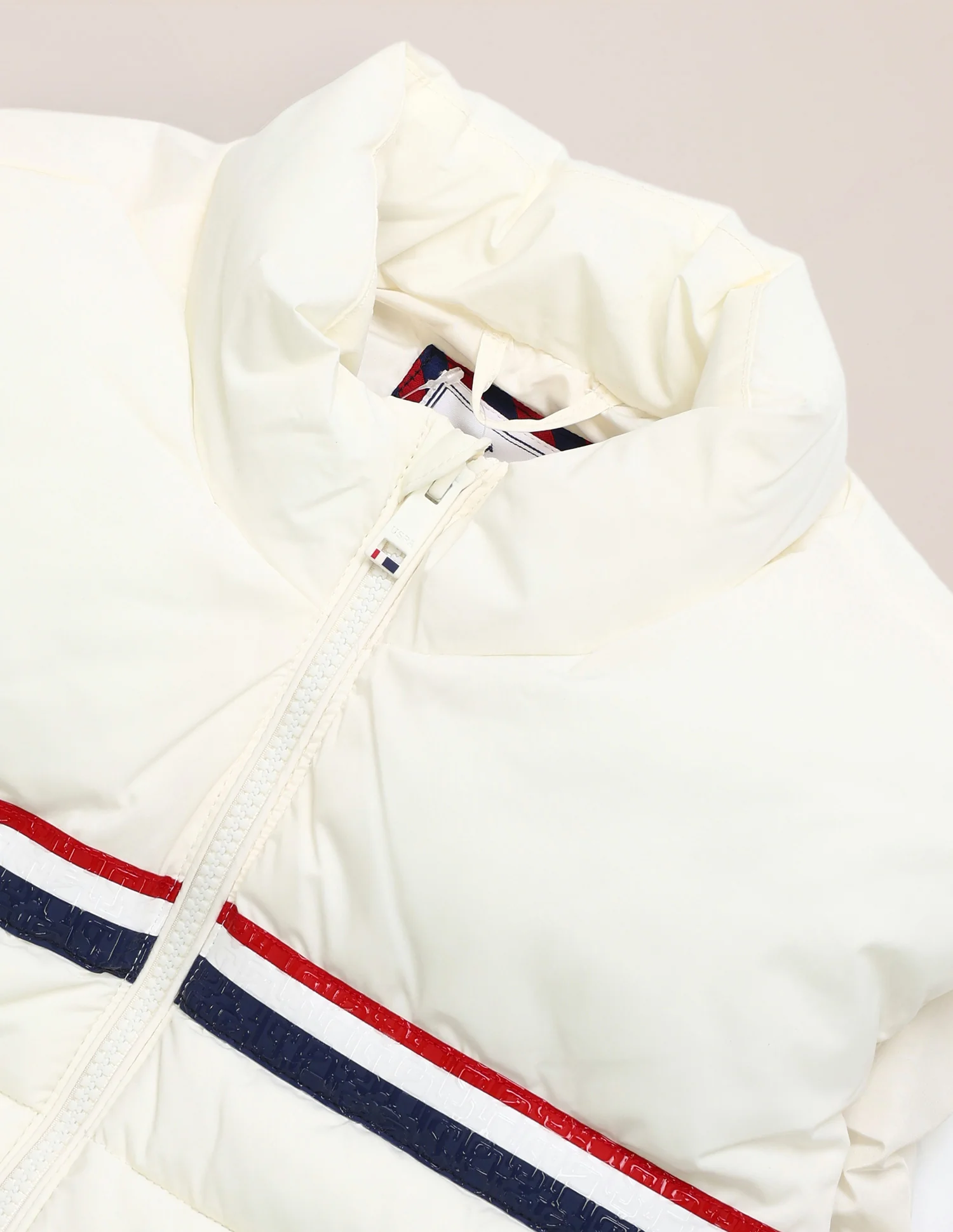 Horizontal Stripes Regular Fit Jacket - Image 2