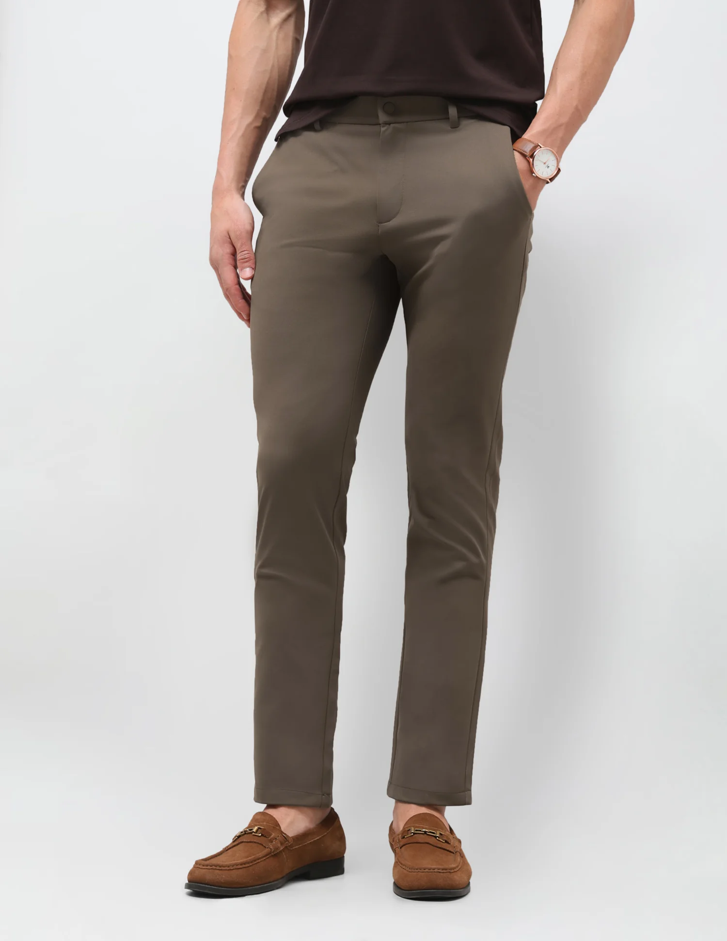 Knitted Austin Slim Fit Trousers