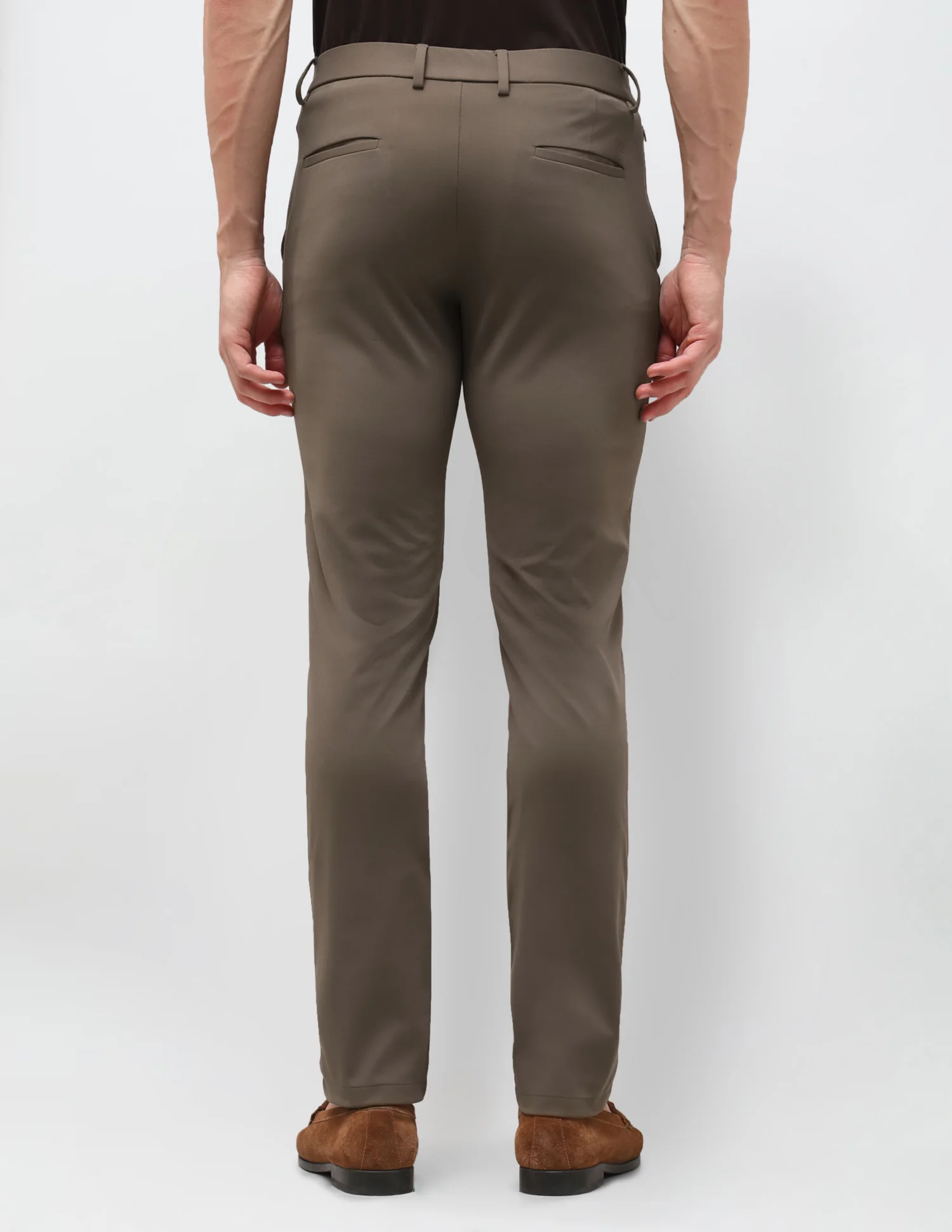 Knitted Austin Slim Fit Trousers - Image 5