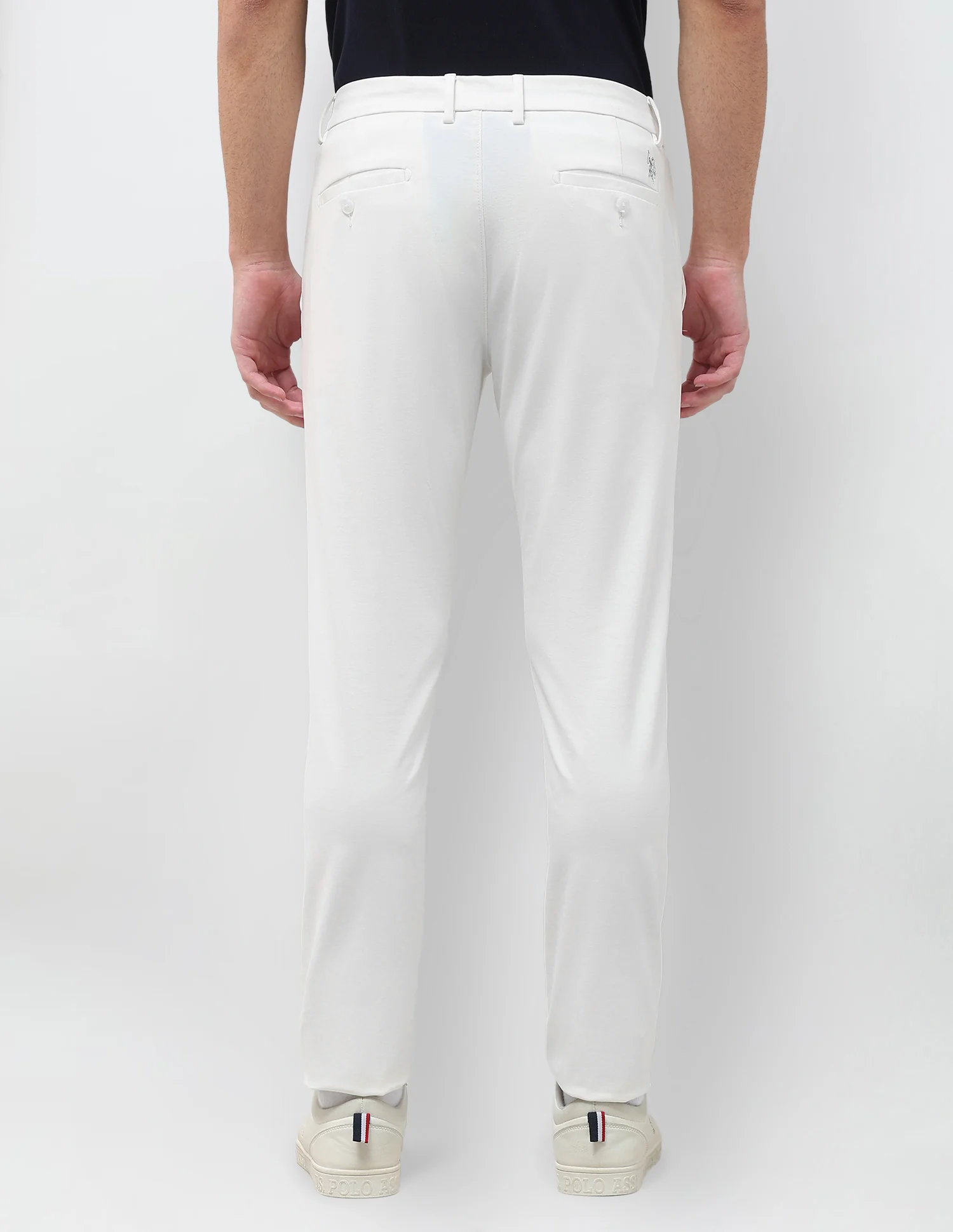 Knitted Austin Slim Fit Trousers - Image 5