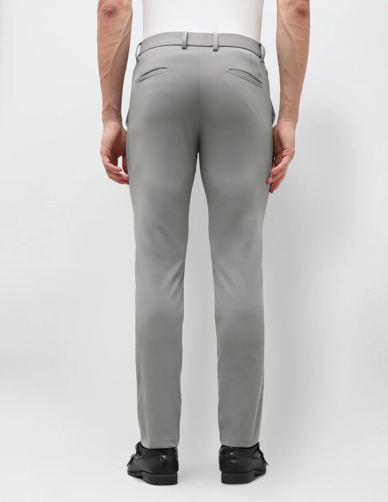 Knitted Austin Slim Fit Trousers - Image 5