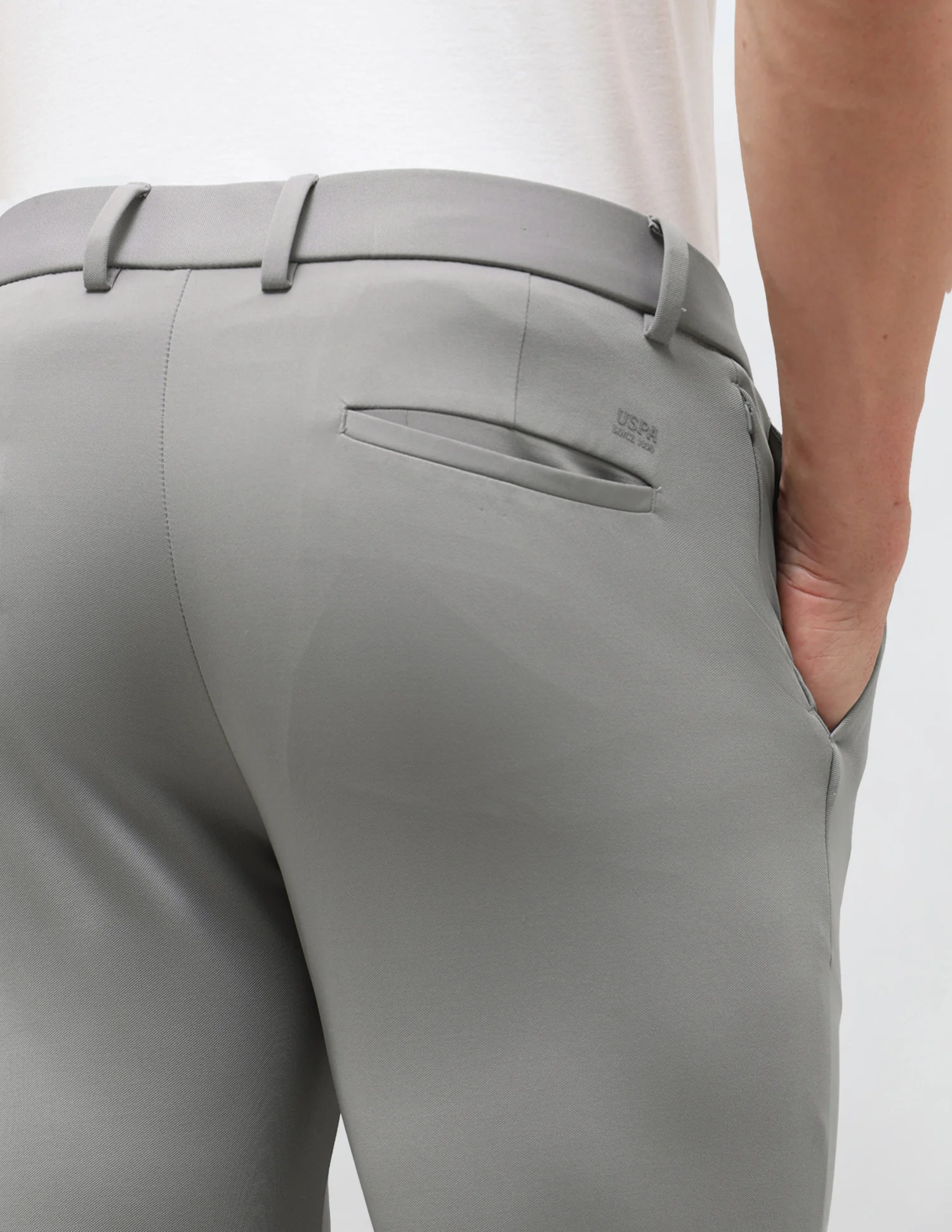 Knitted Austin Slim Fit Trousers - Image 8