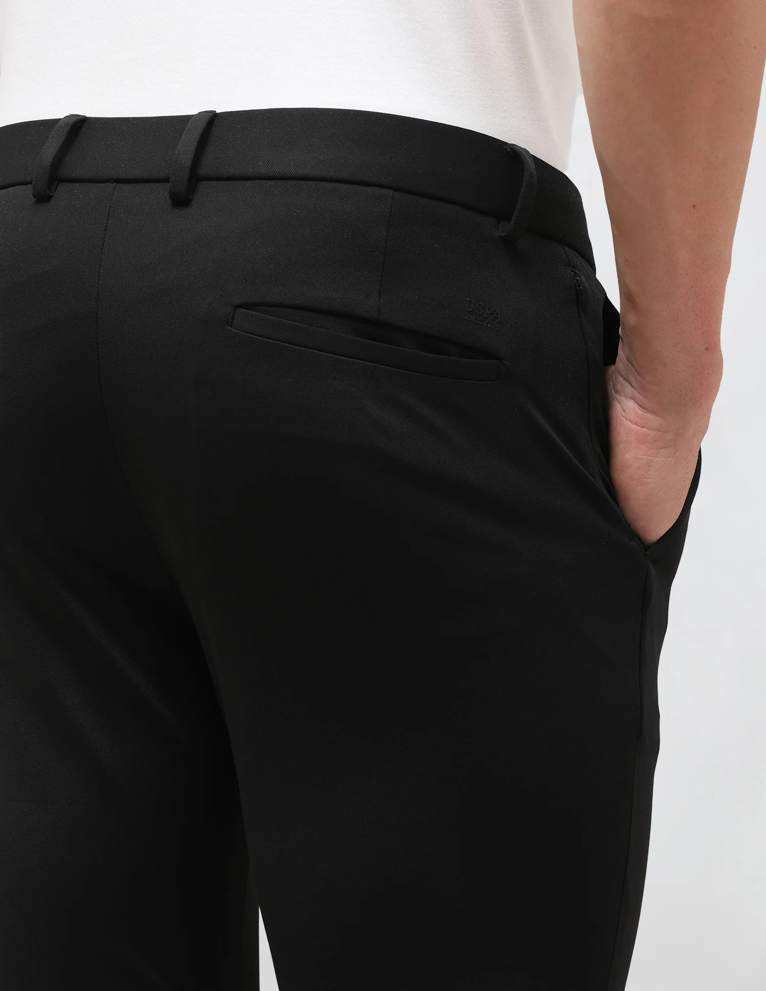 Knitted Austin Slim Fit Trousers - Image 8