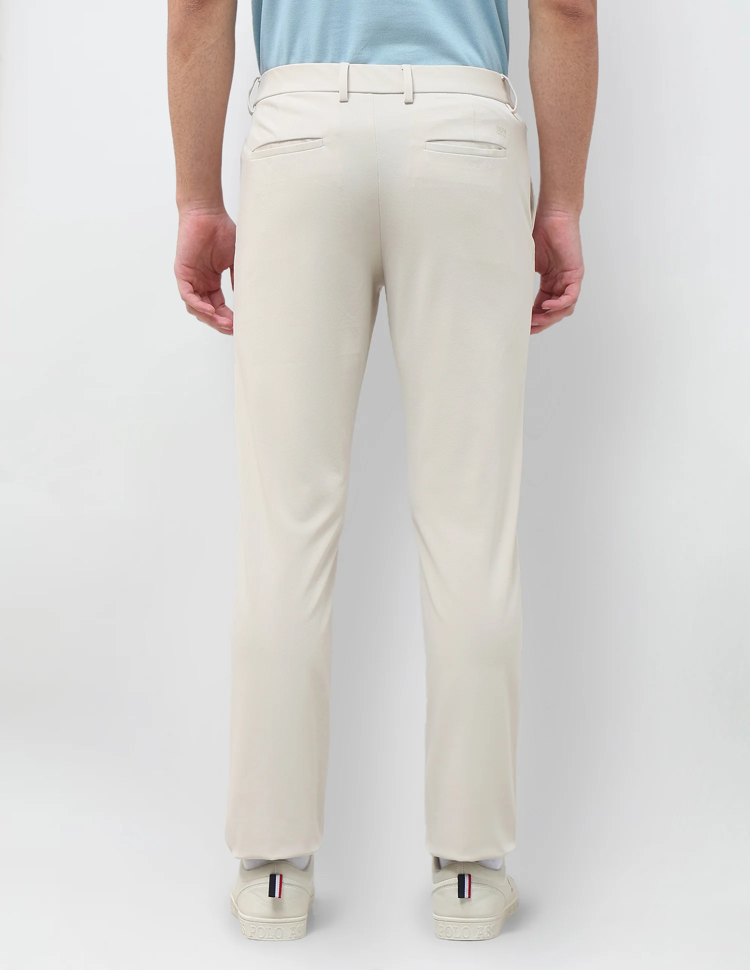 Knitted Denver Slim Fit Trousers - Image 5