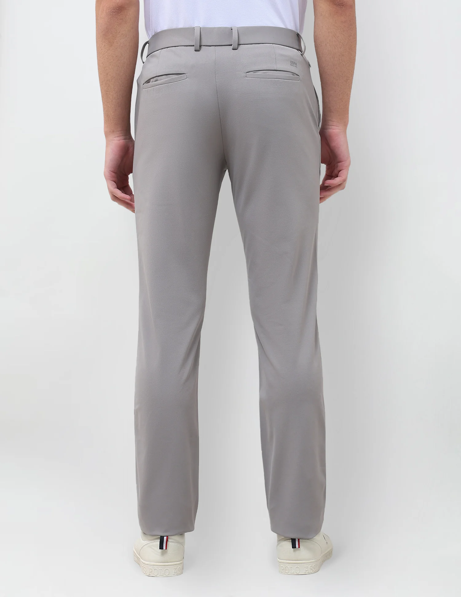 Knitted Denver Slim Fit Trousers - Image 5