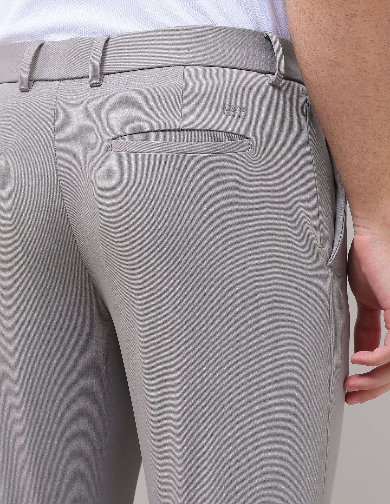 Knitted Denver Slim Fit Trousers - Image 8