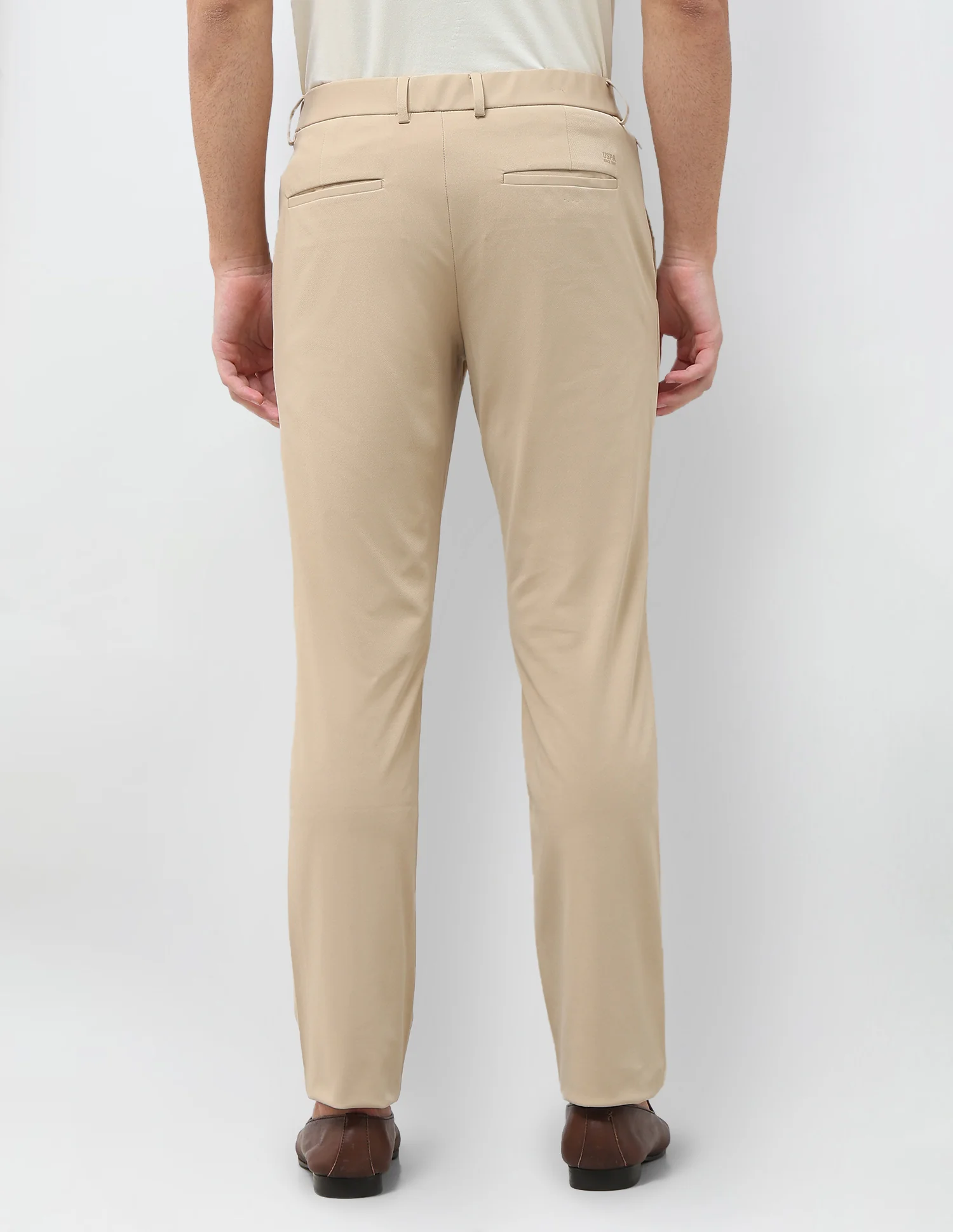 Knitted Denver Slim Fit Trousers - Image 5