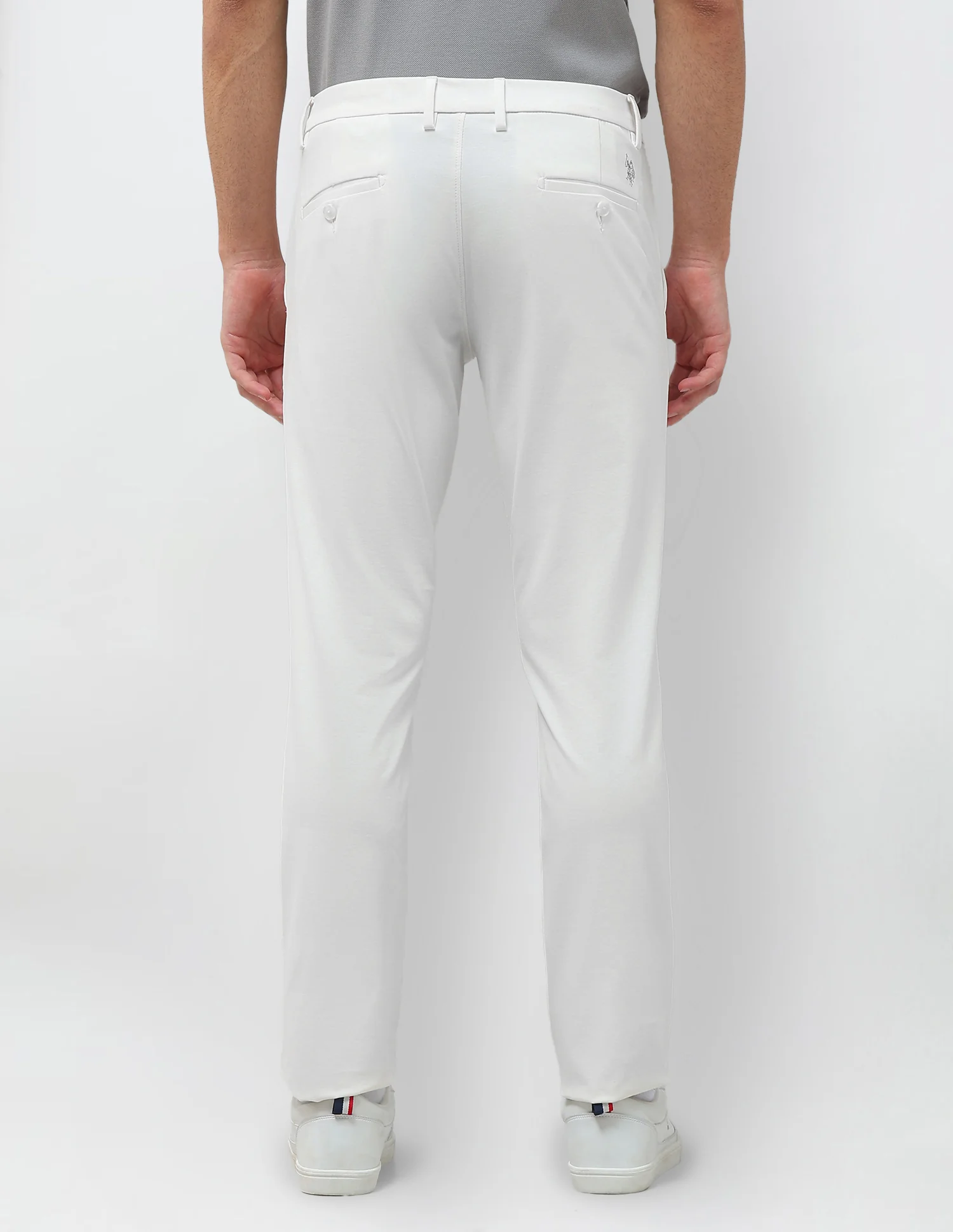 Knitted Denver Slim Fit Trousers - Image 5
