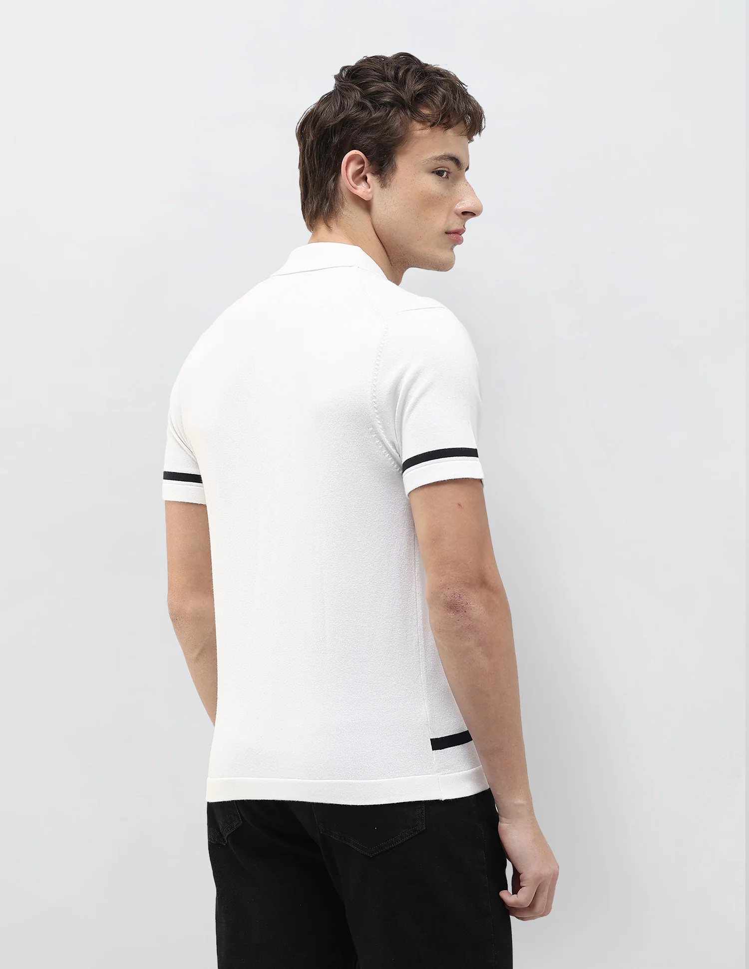 Knitted Slim Fit Shirt - Image 5