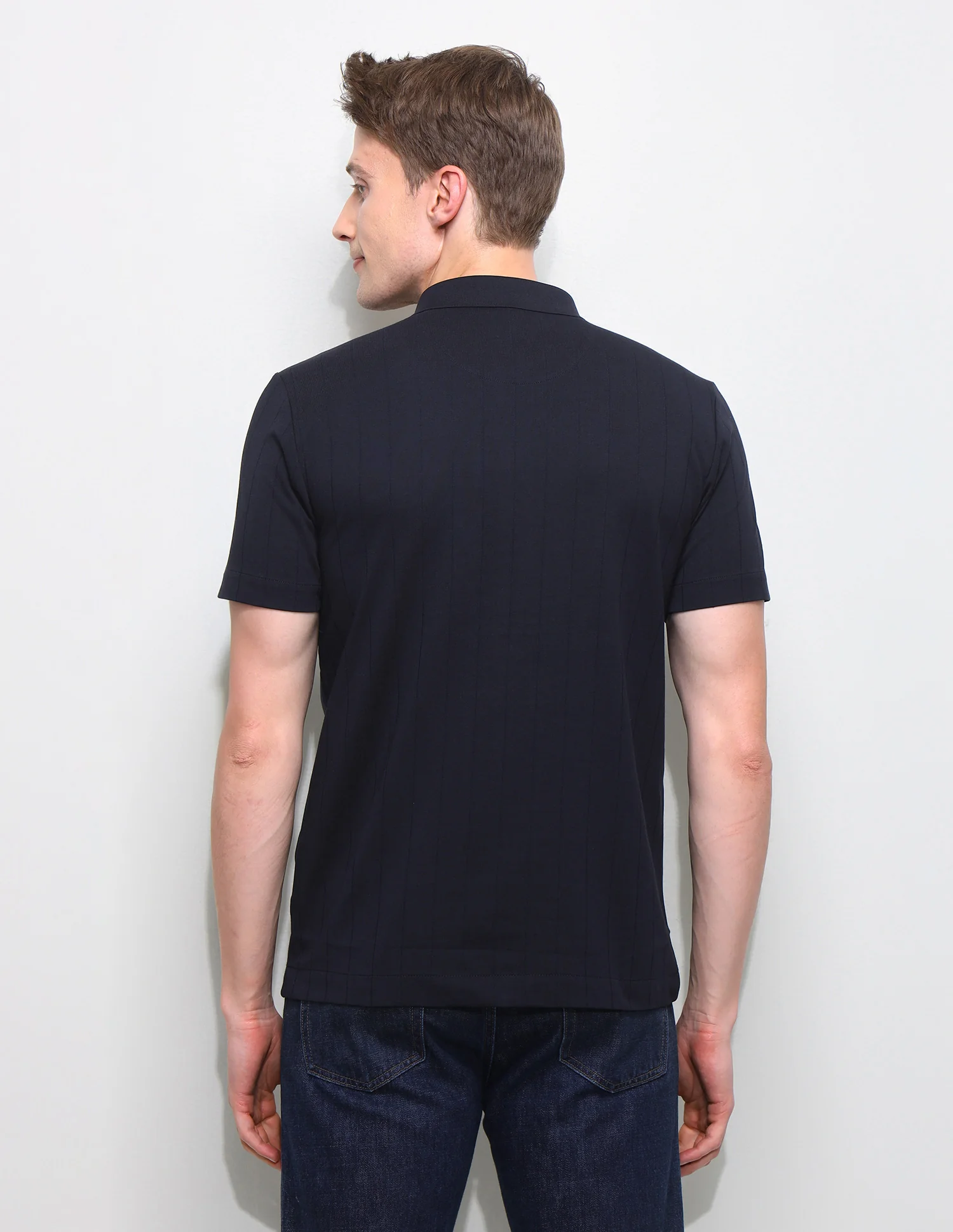 Knitted Slim Fit Shirt - Image 5