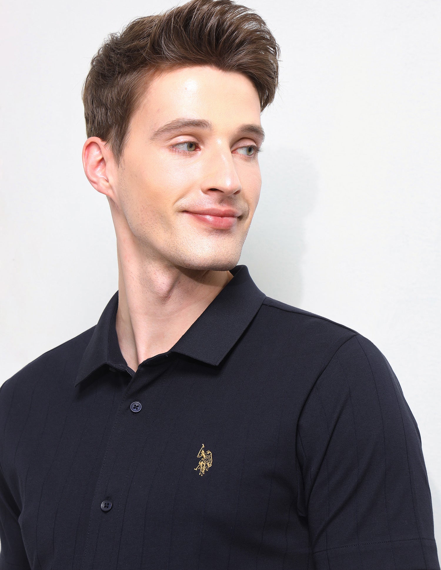 Knitted Slim Fit Shirt - Image 7