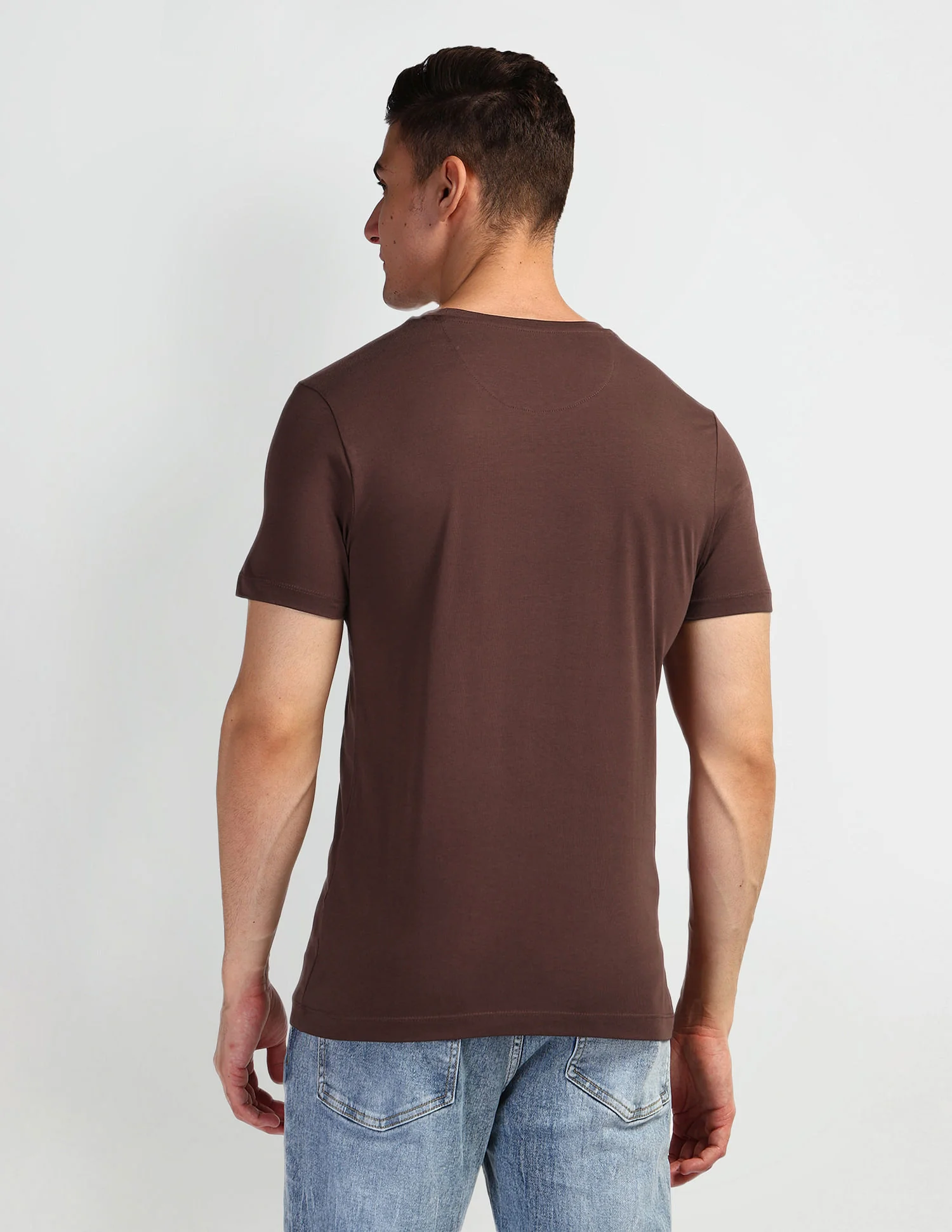 Logo Print Muscle Fit T-Shirt - Image 5